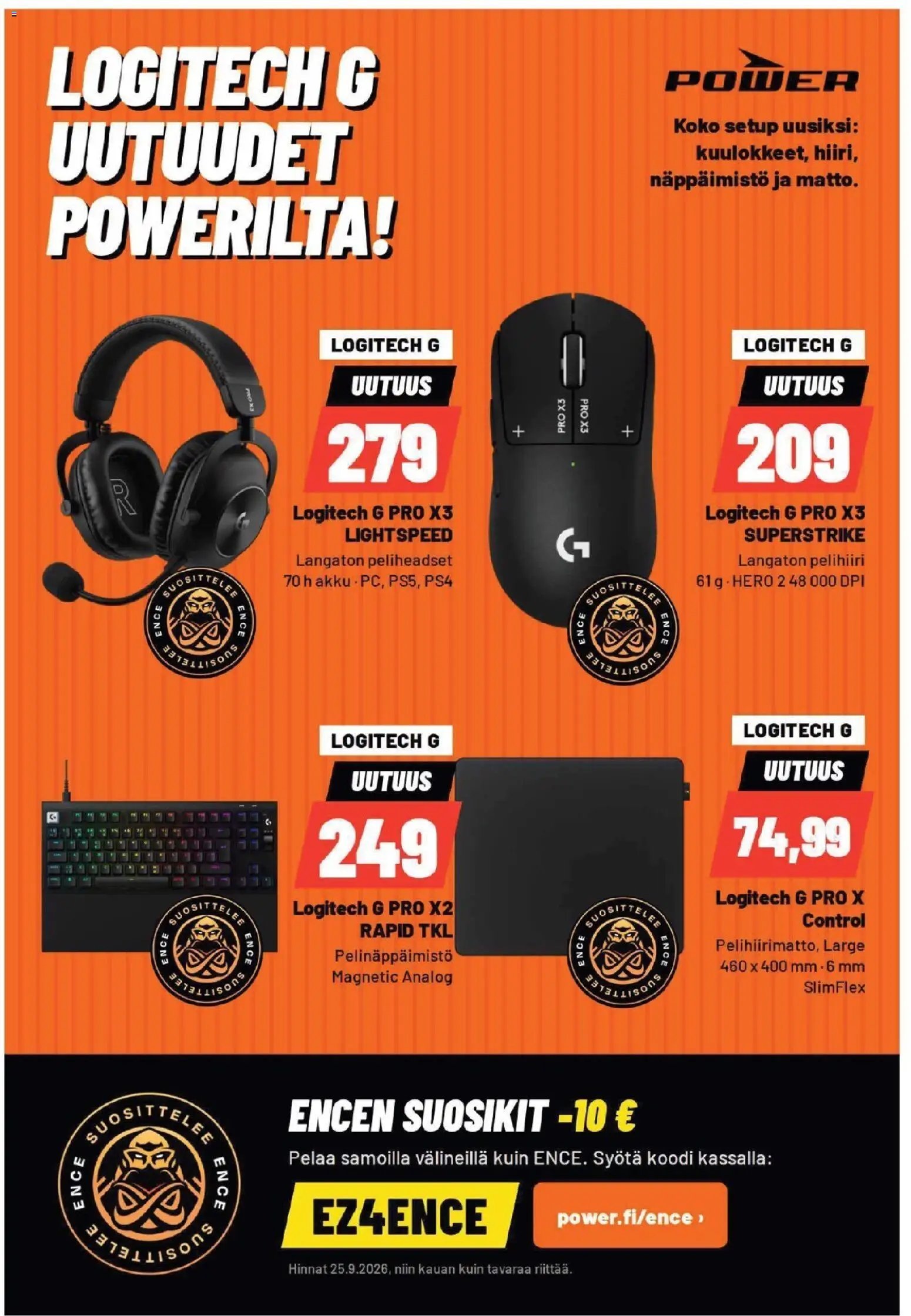 Power tarjoukset