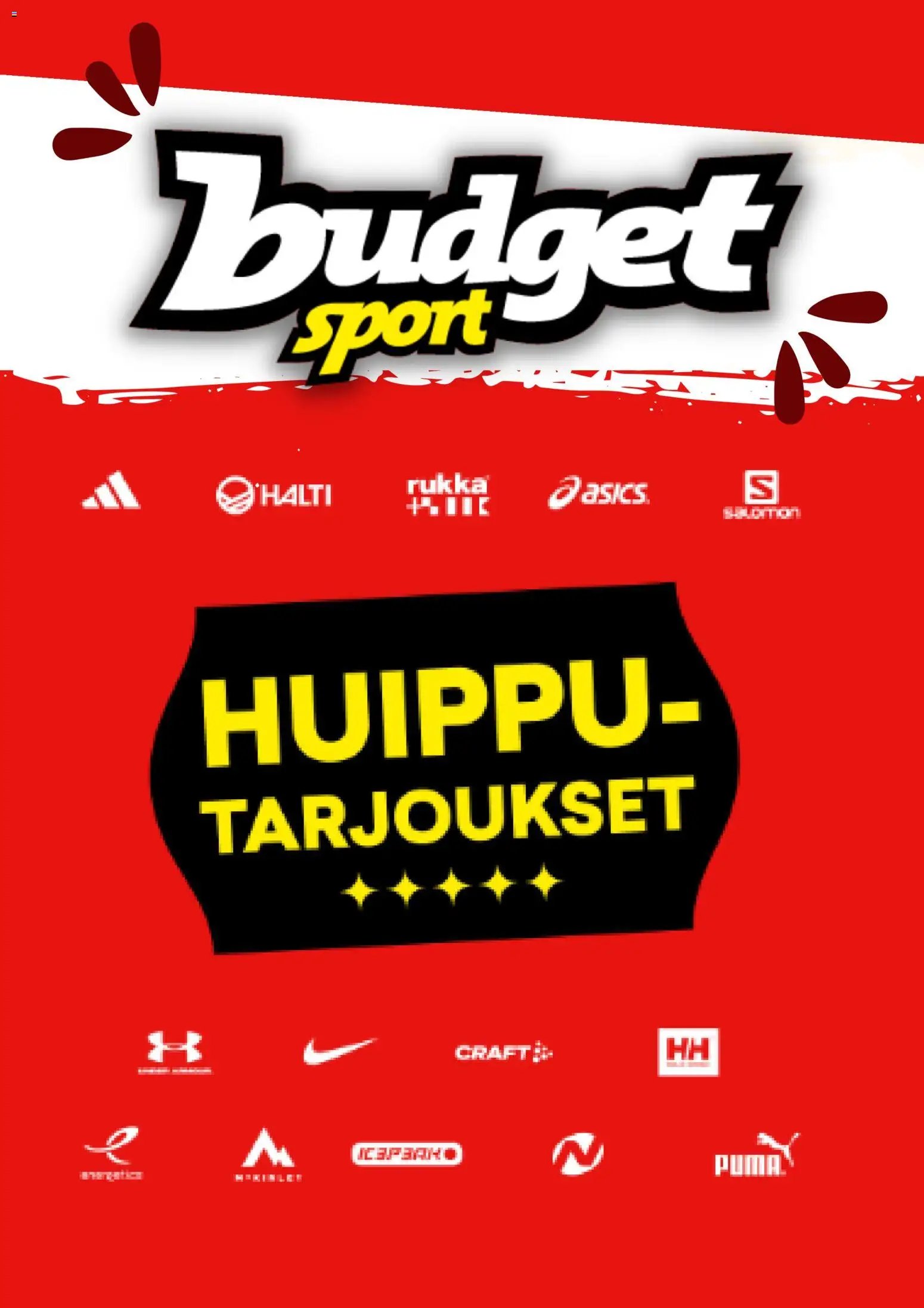 Budget Sport tarjoukset
