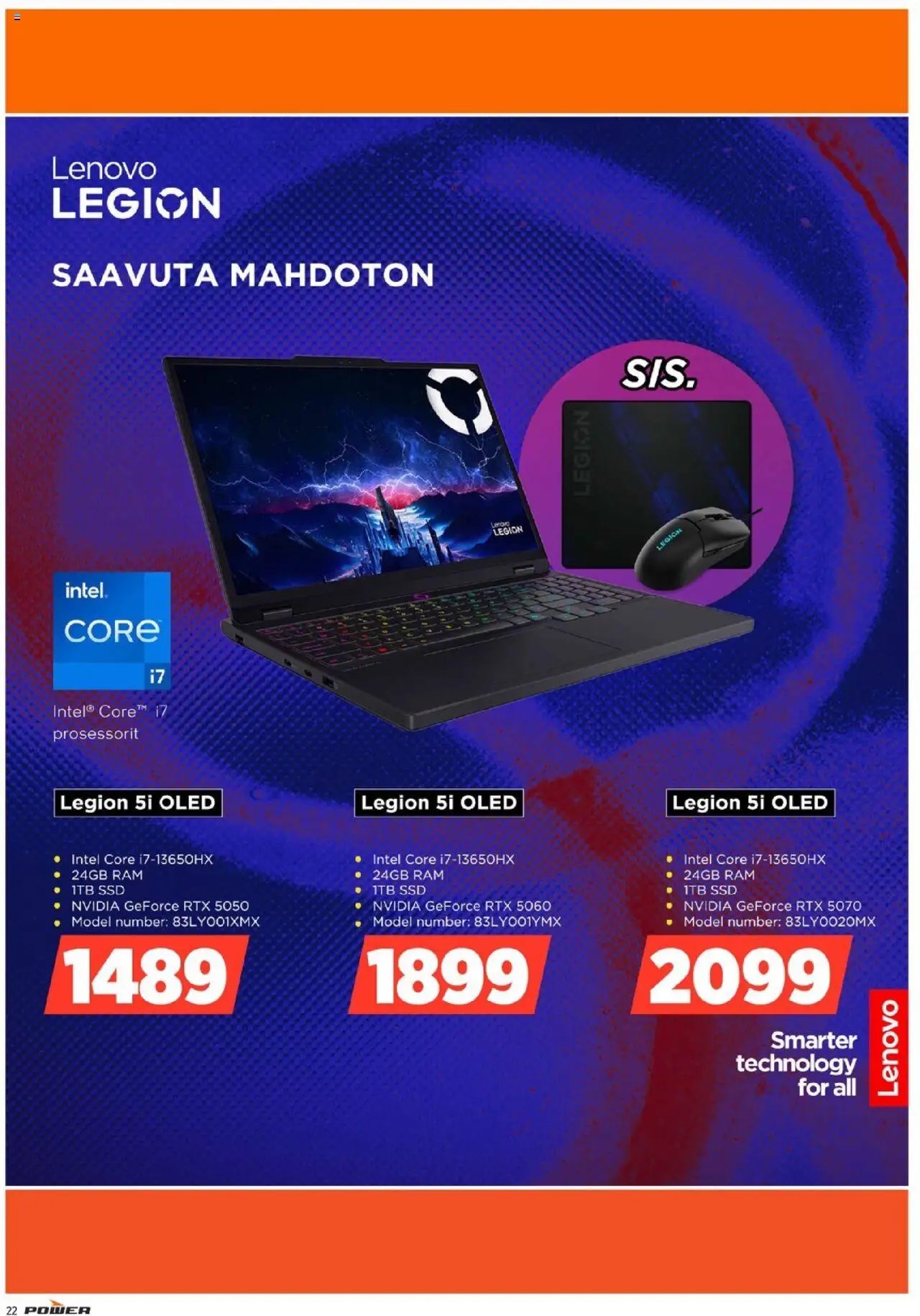 Power tarjoukset (2025-09-15 - 2025-09-30)