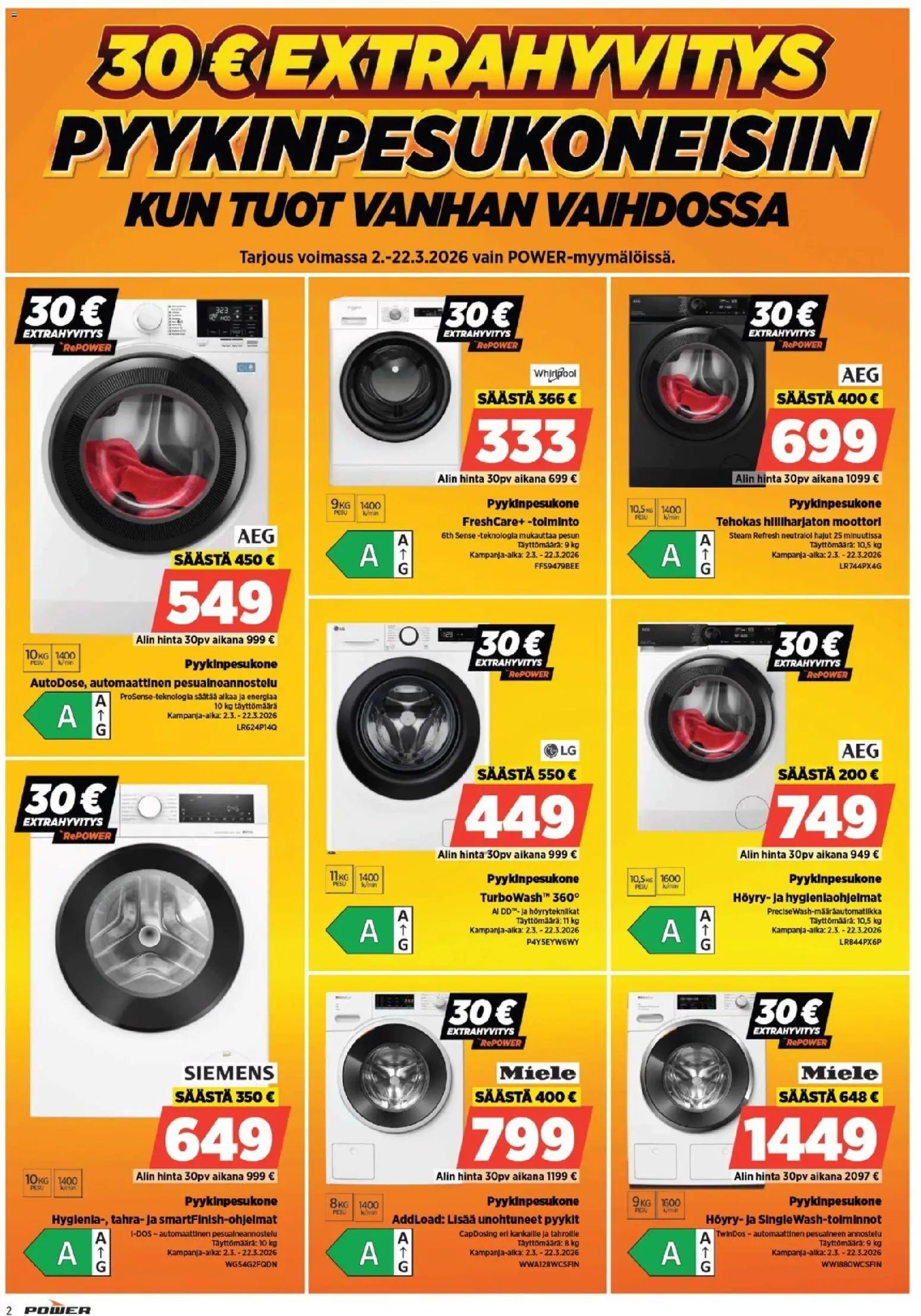 Power - POWER HINTAAN Viikon mainoslehti