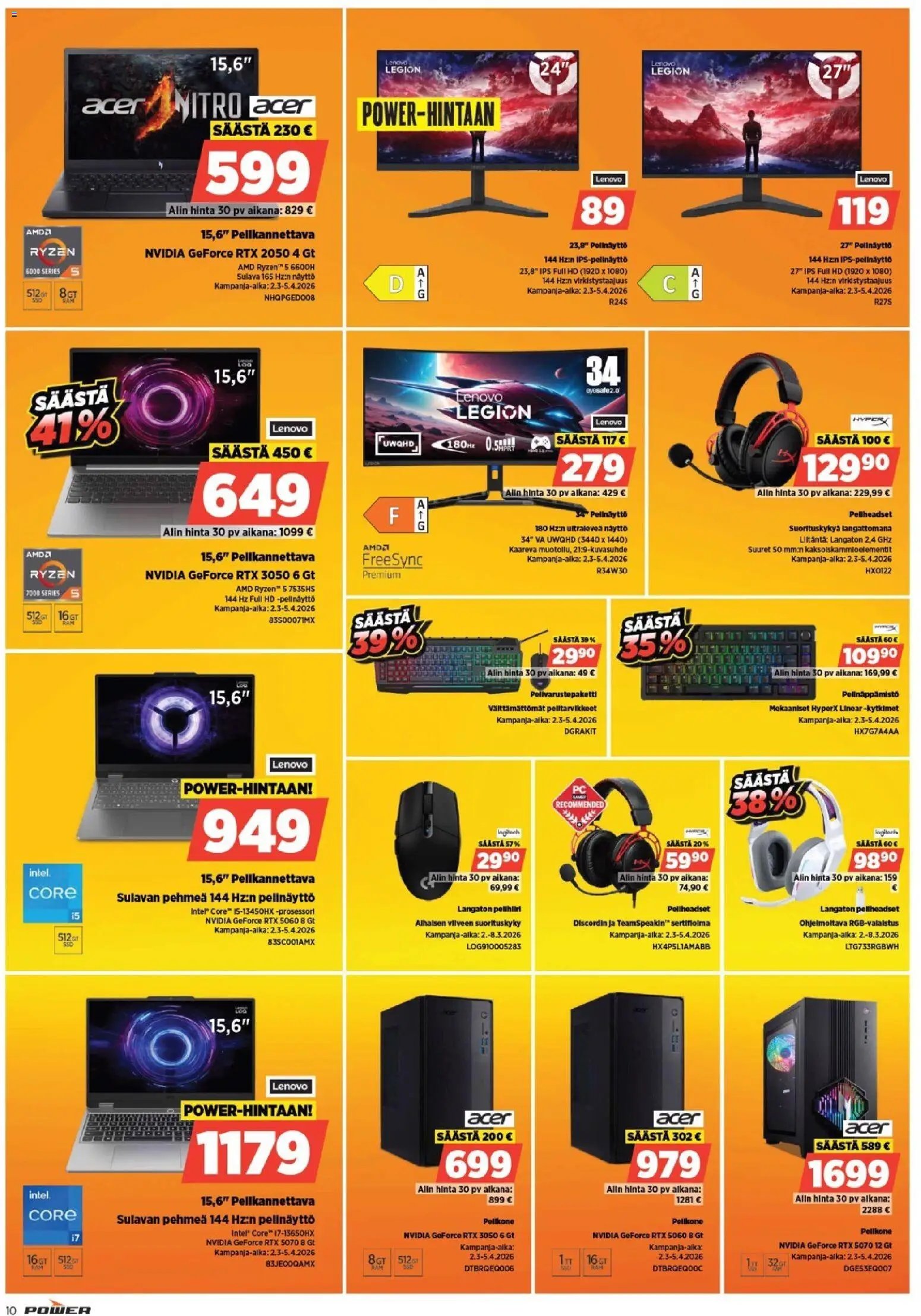 Power - POWER HINTAAN Viikon mainoslehti