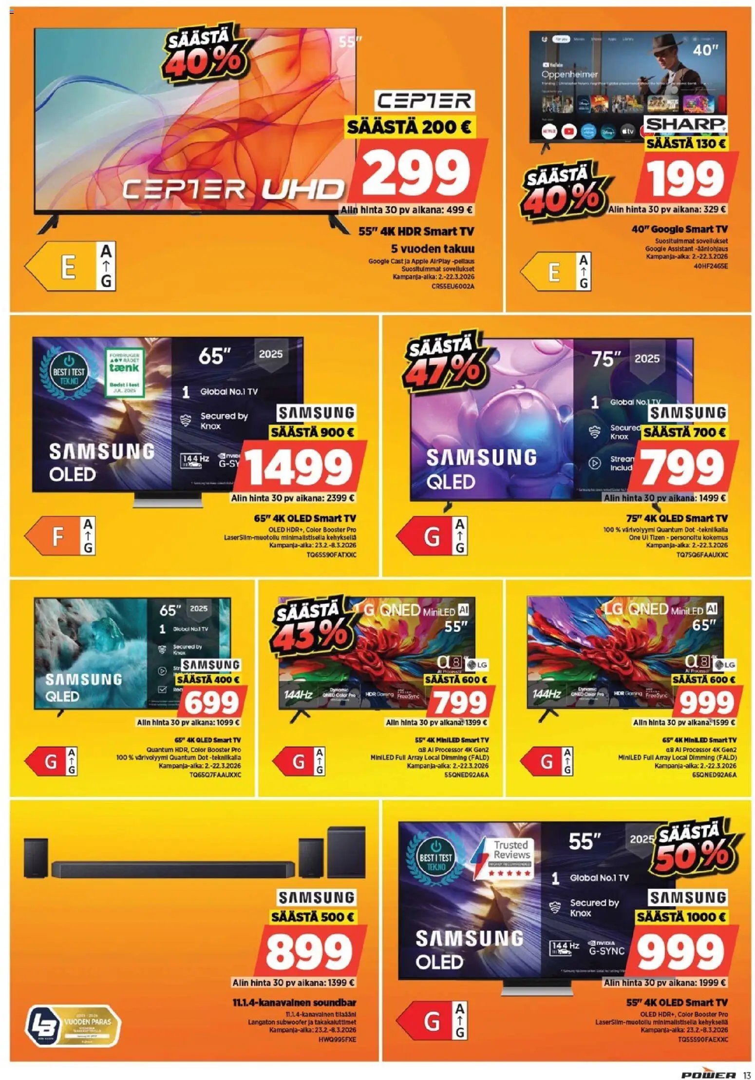 Power - POWER HINTAAN Viikon mainoslehti