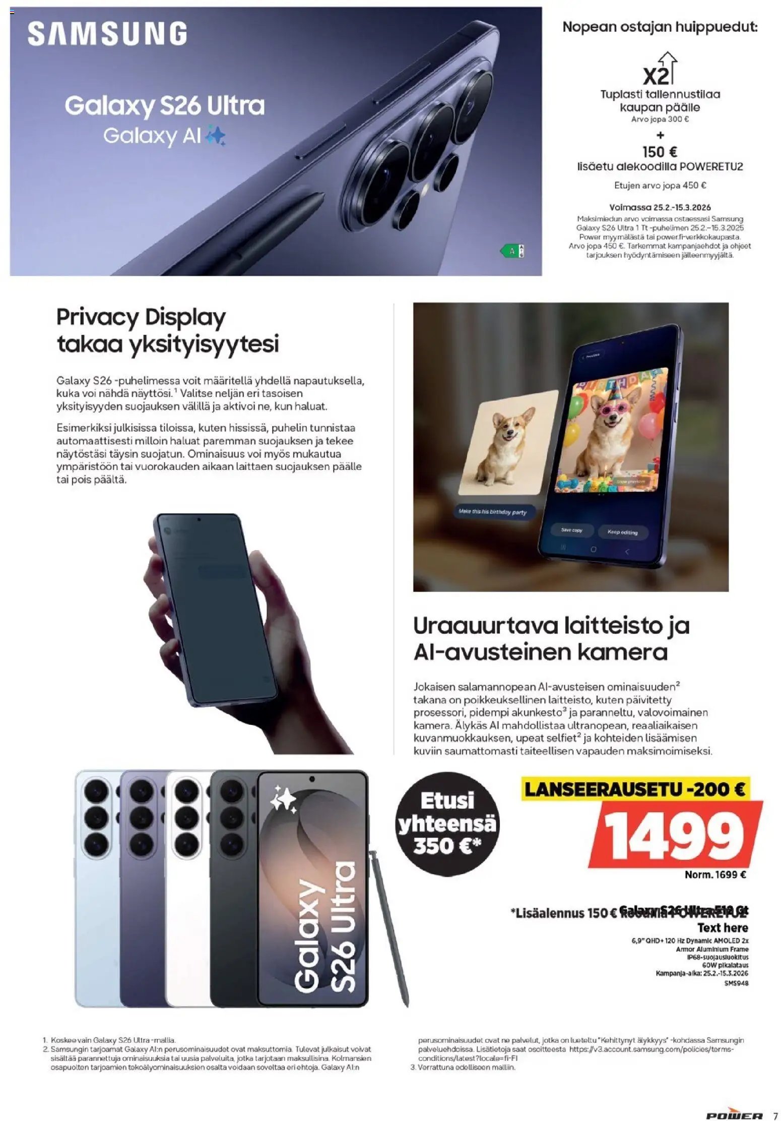 Power - POWER HINTAAN Viikon mainoslehti