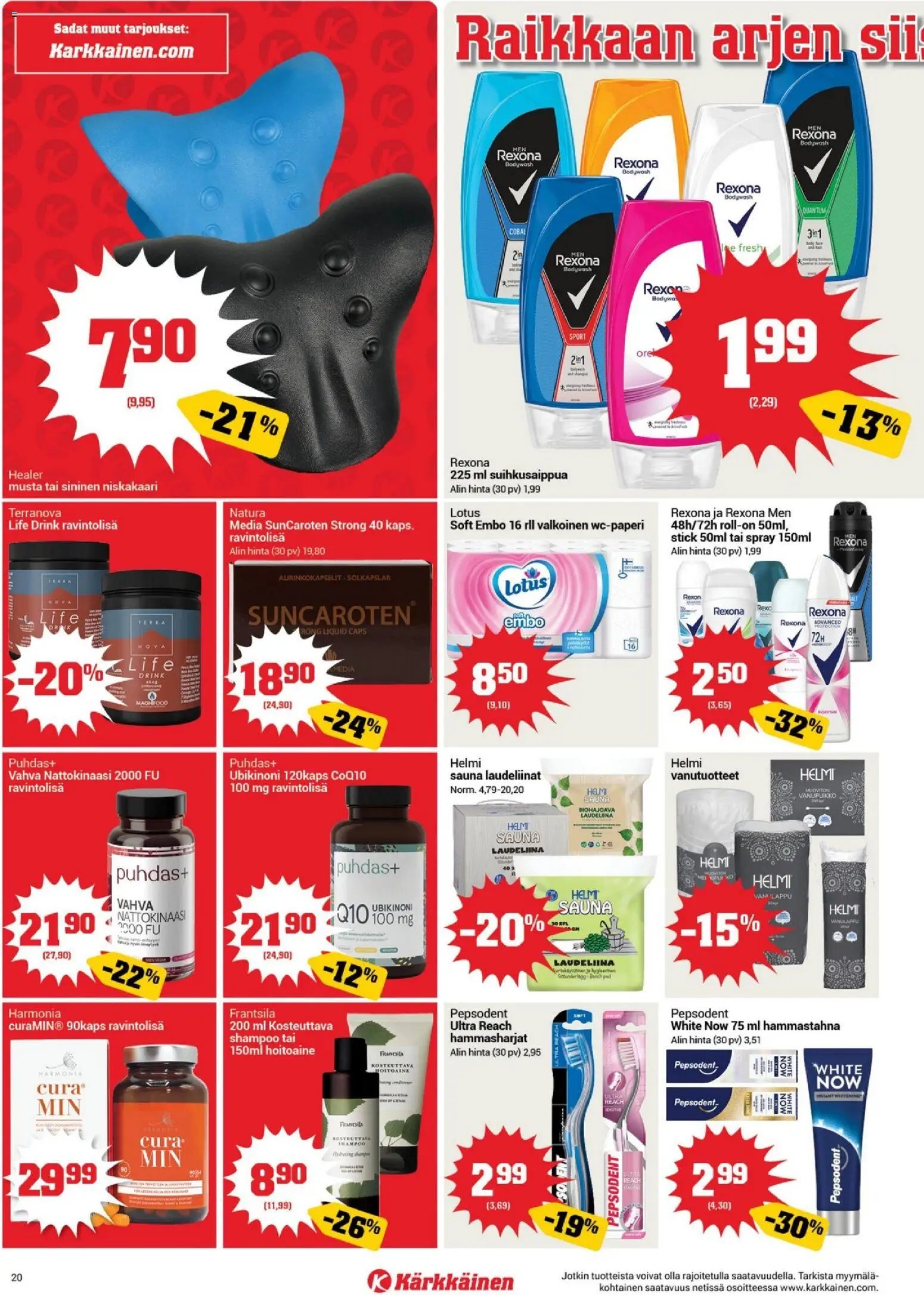 Kärkkäinen tarjoukset - Seinäjoen alue