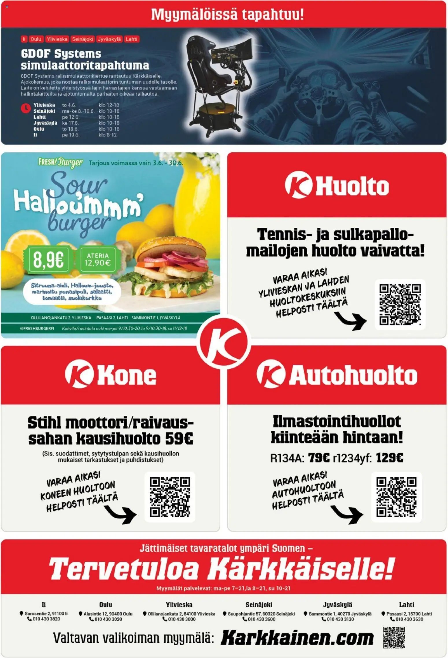 Kärkkäinen tarjoukset - Seinäjoen alue