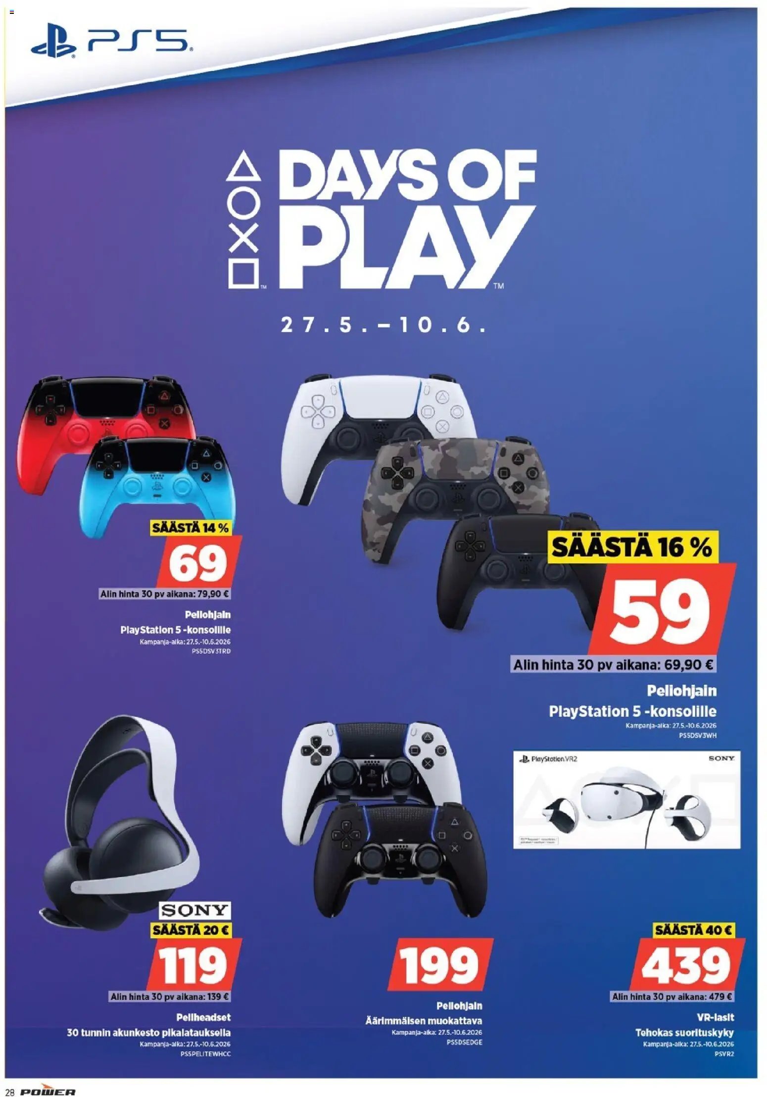 Power tarjoukset