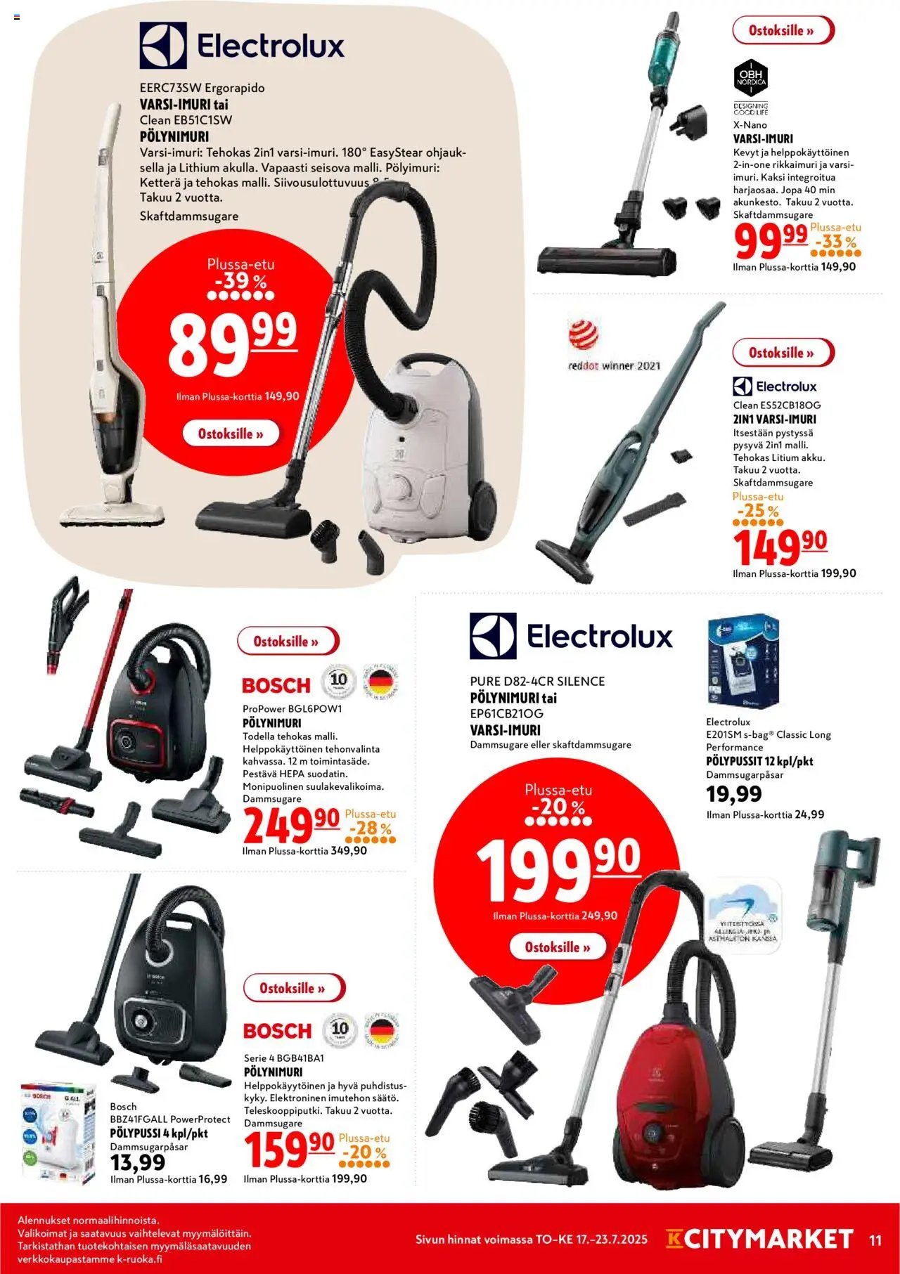 K-Citymarket tarjoukset (2025-07-17 - 2025-07-20)