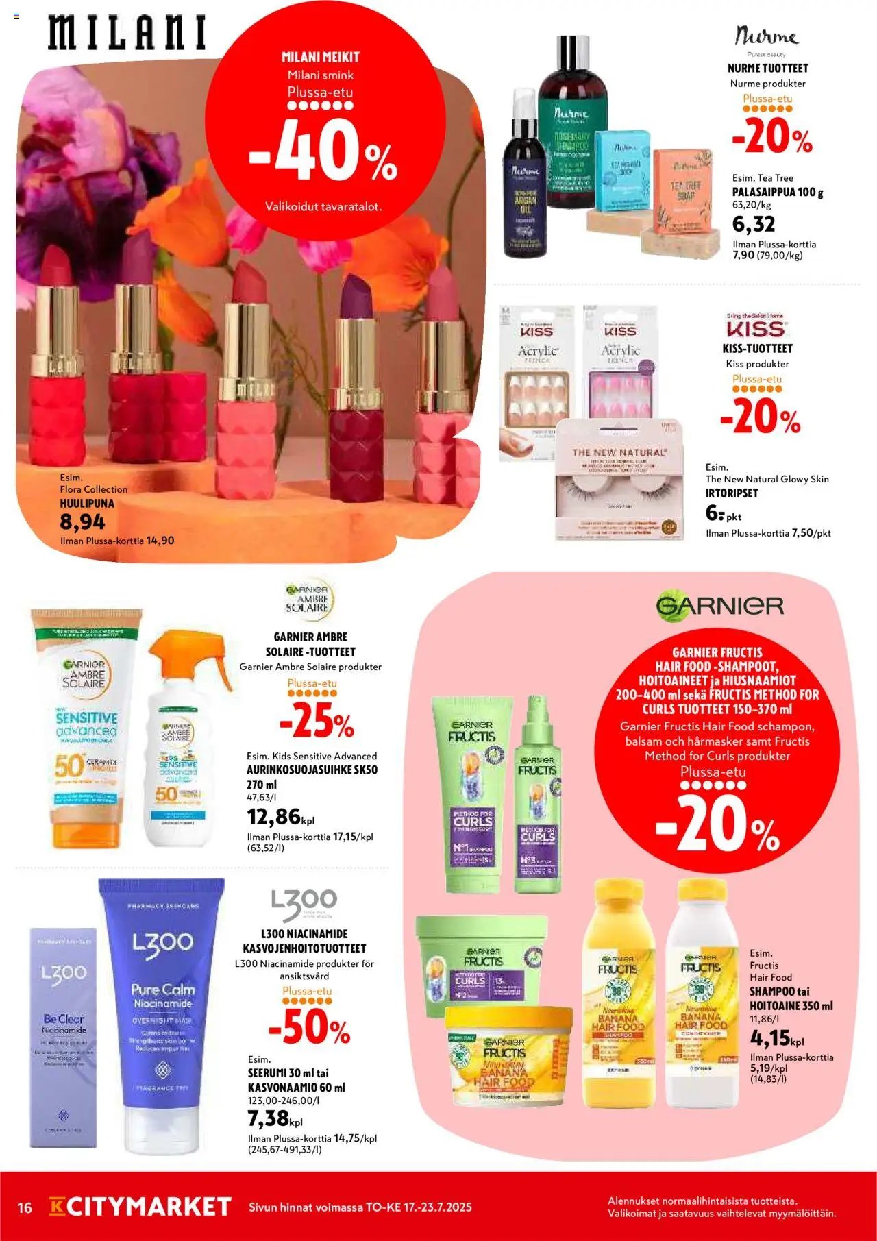 K-Citymarket tarjoukset (2025-07-17 - 2025-07-20)