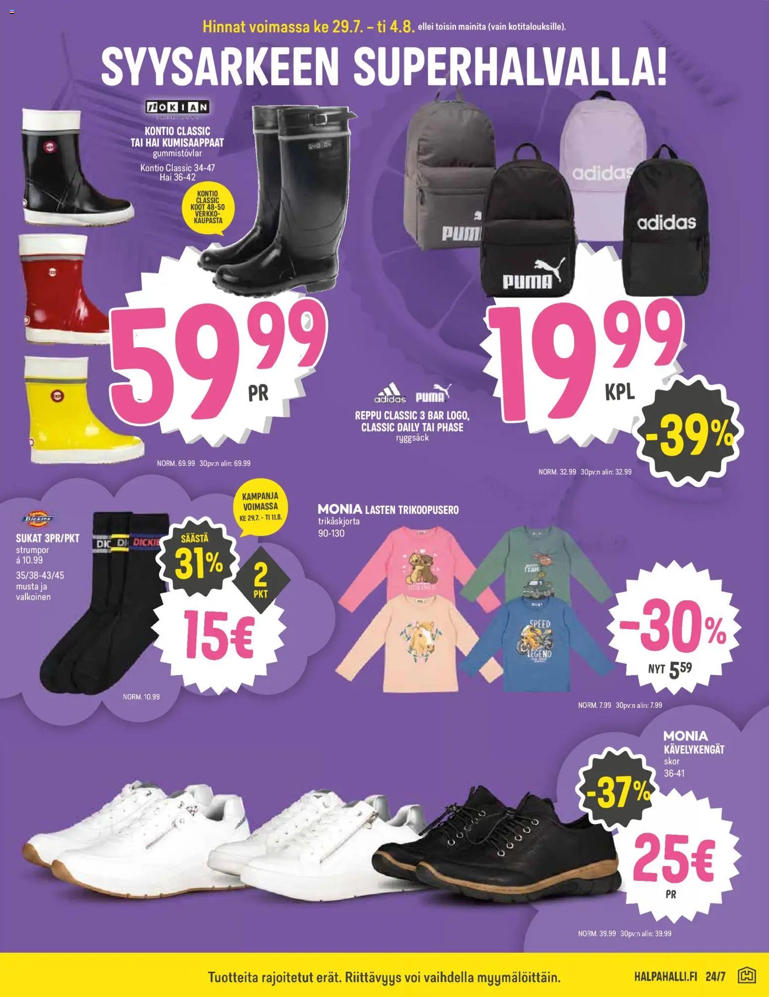 Halpa Halli tarjoukset