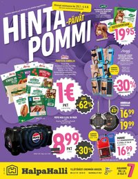 Halpa Halli tarjoukset