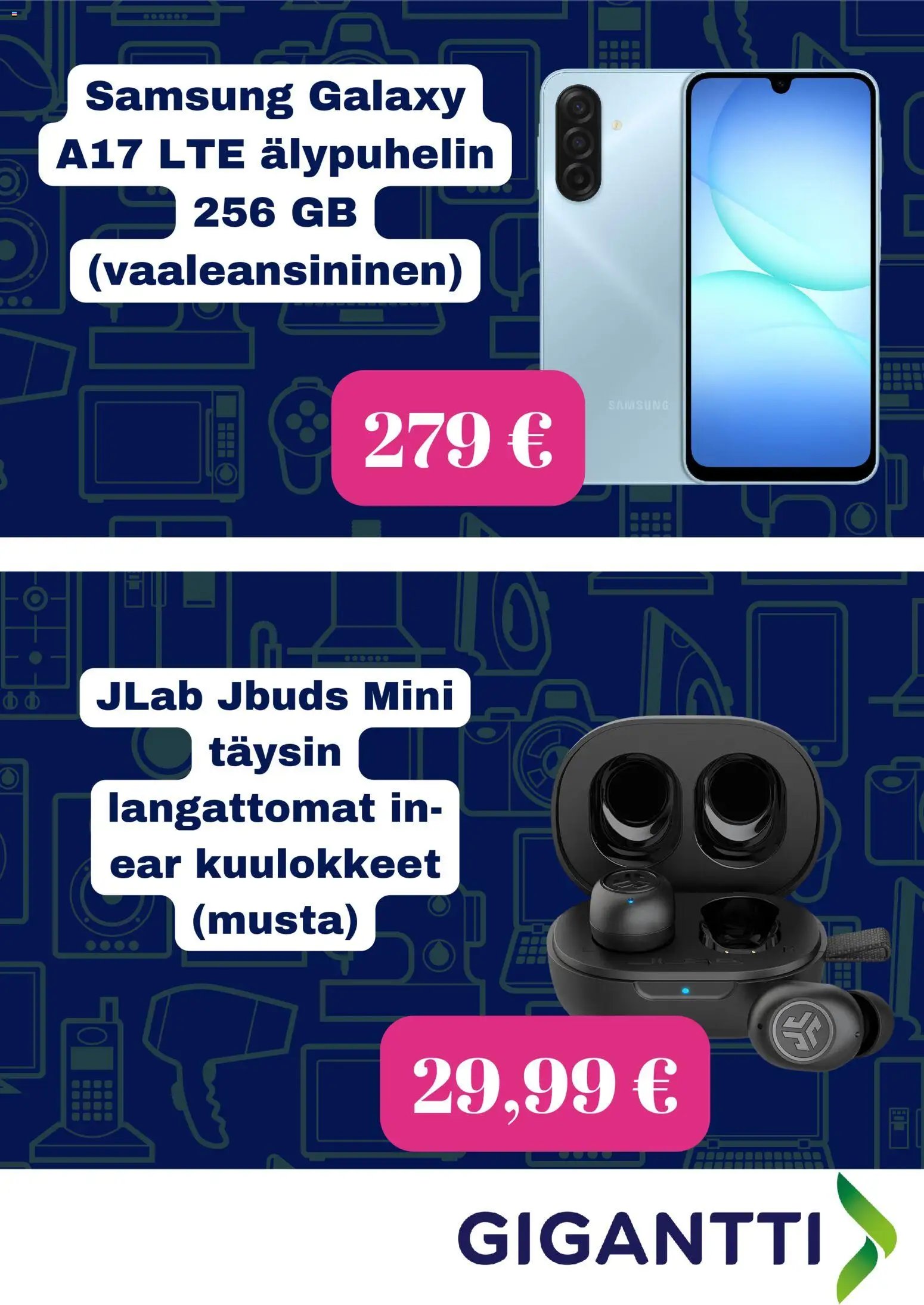 Gigantti tarjoukset (2025-10-31 - 2025-11-20)