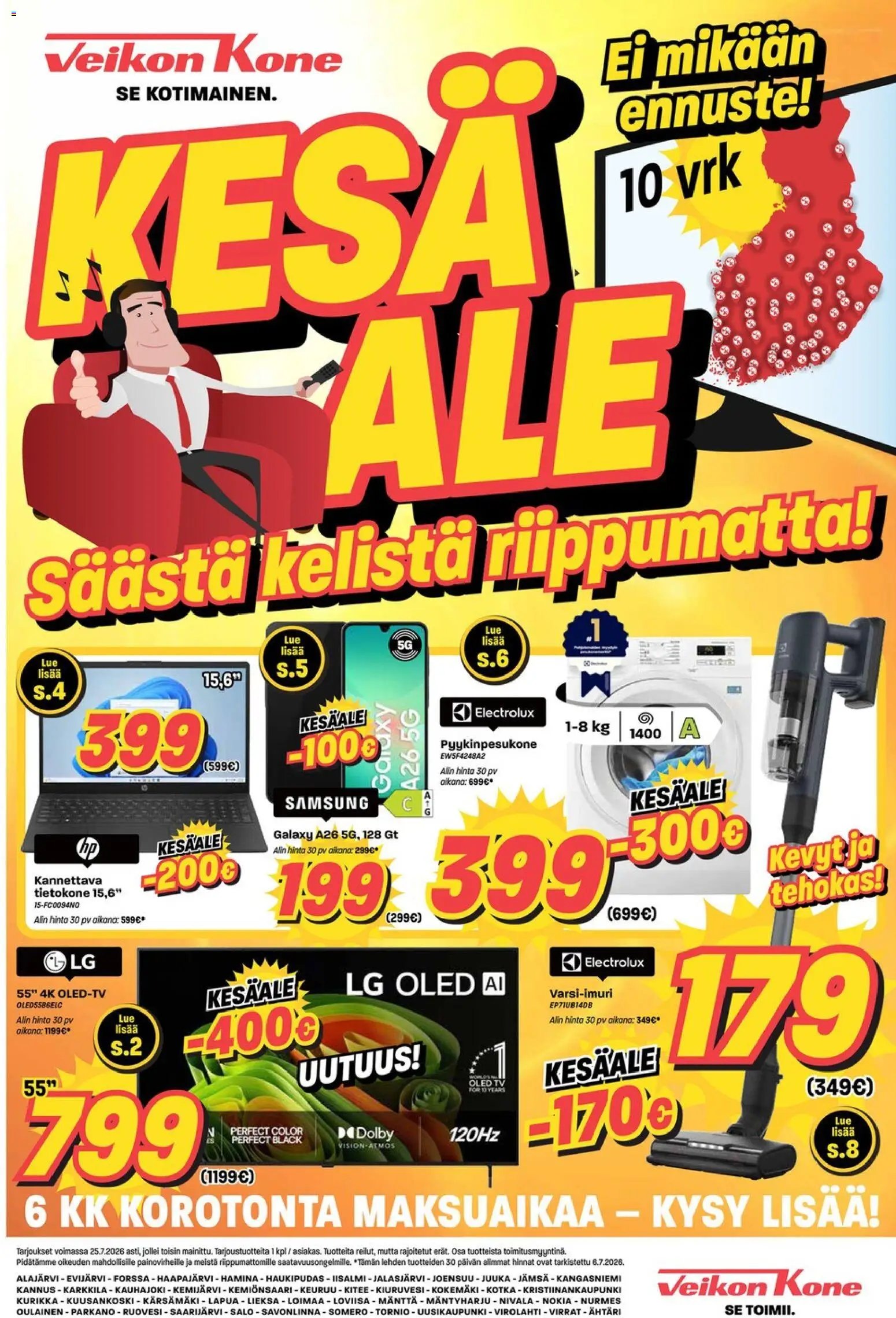 Veikon Kone tarjoukset