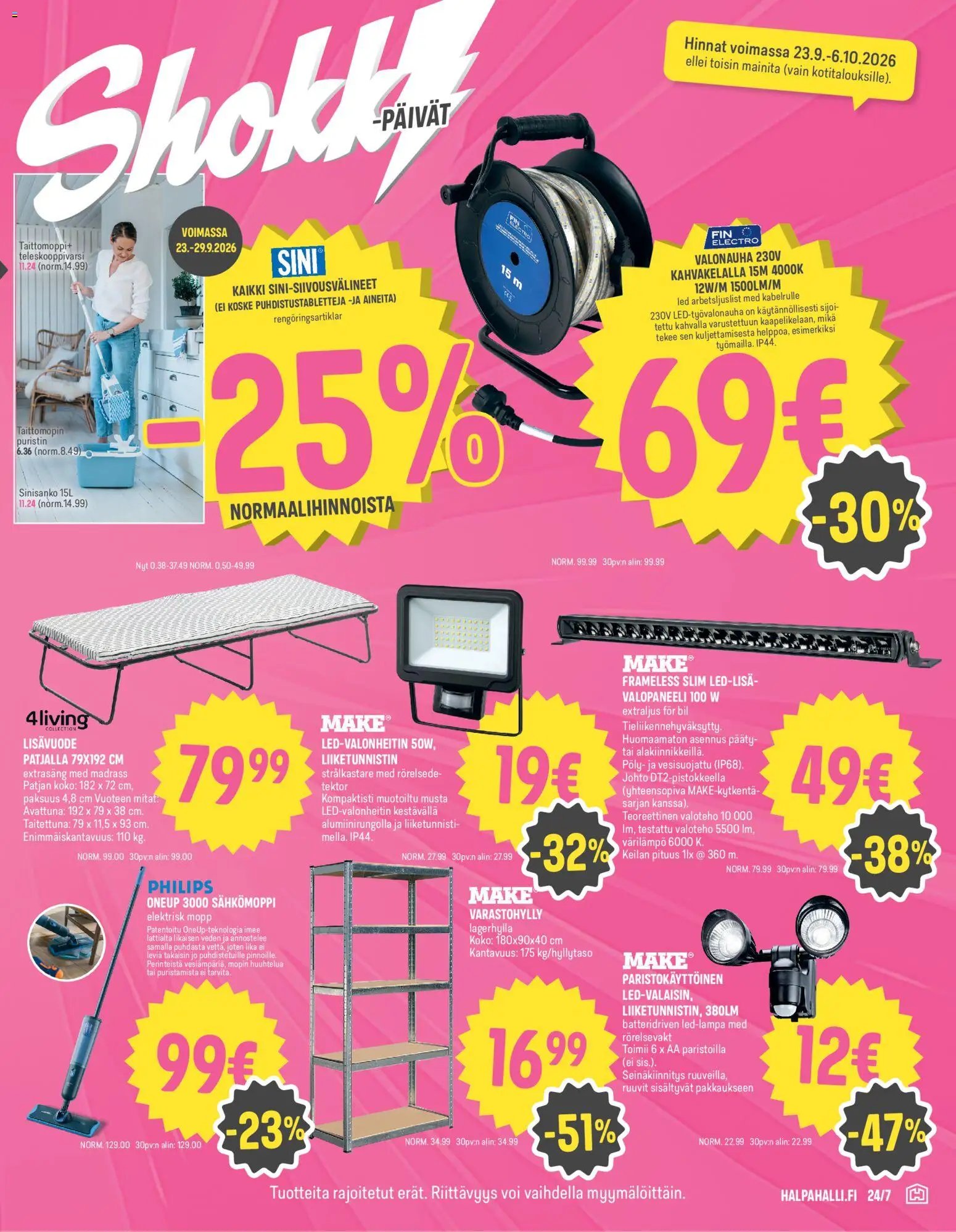 Halpa Halli tarjoukset