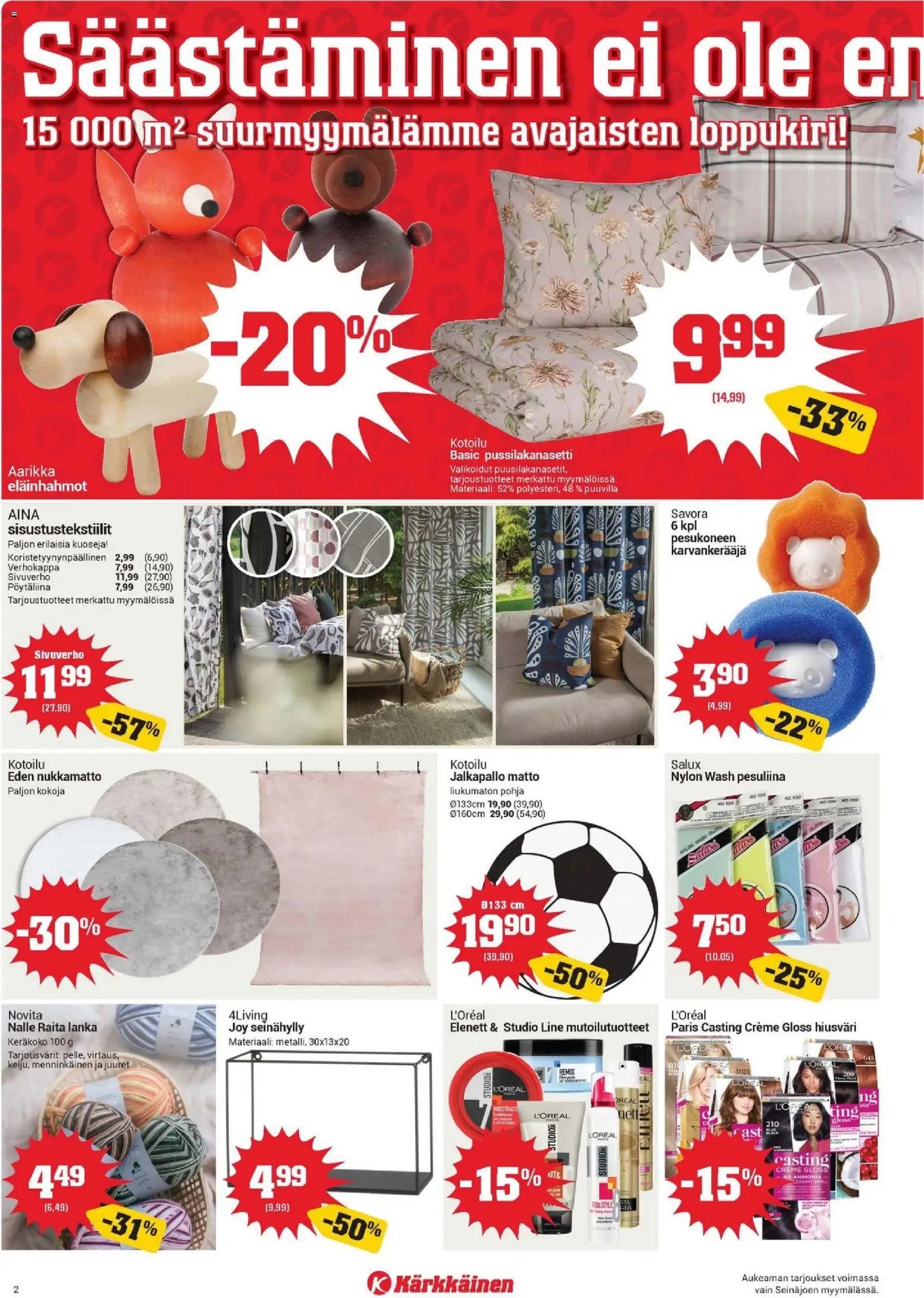 Kärkkäinen tarjoukset - Seinäjoen alue