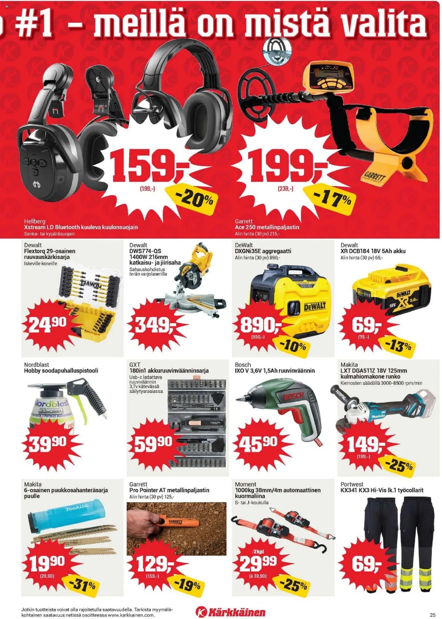 Kärkkäinen tarjoukset - Seinäjoen alue