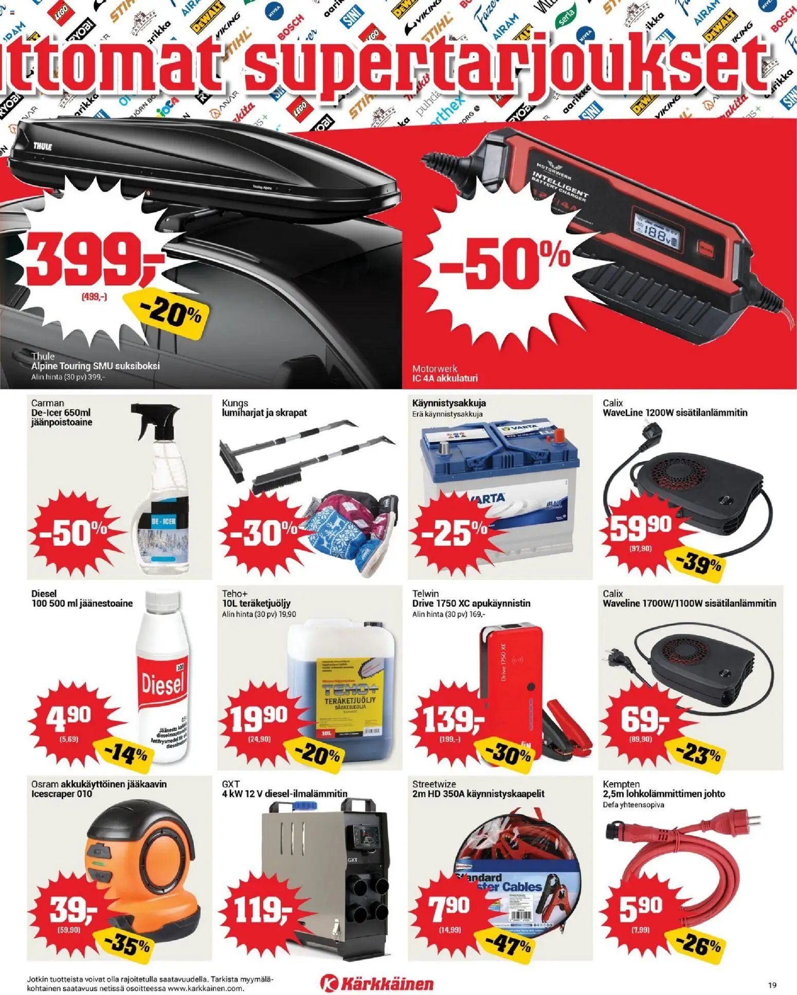 Kärkkäinen tarjoukset