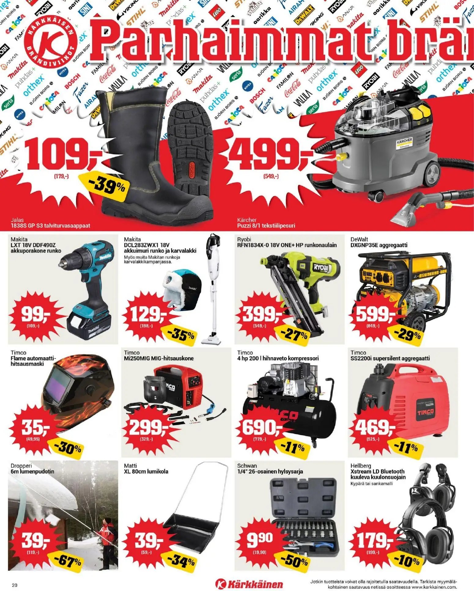 Kärkkäinen tarjoukset