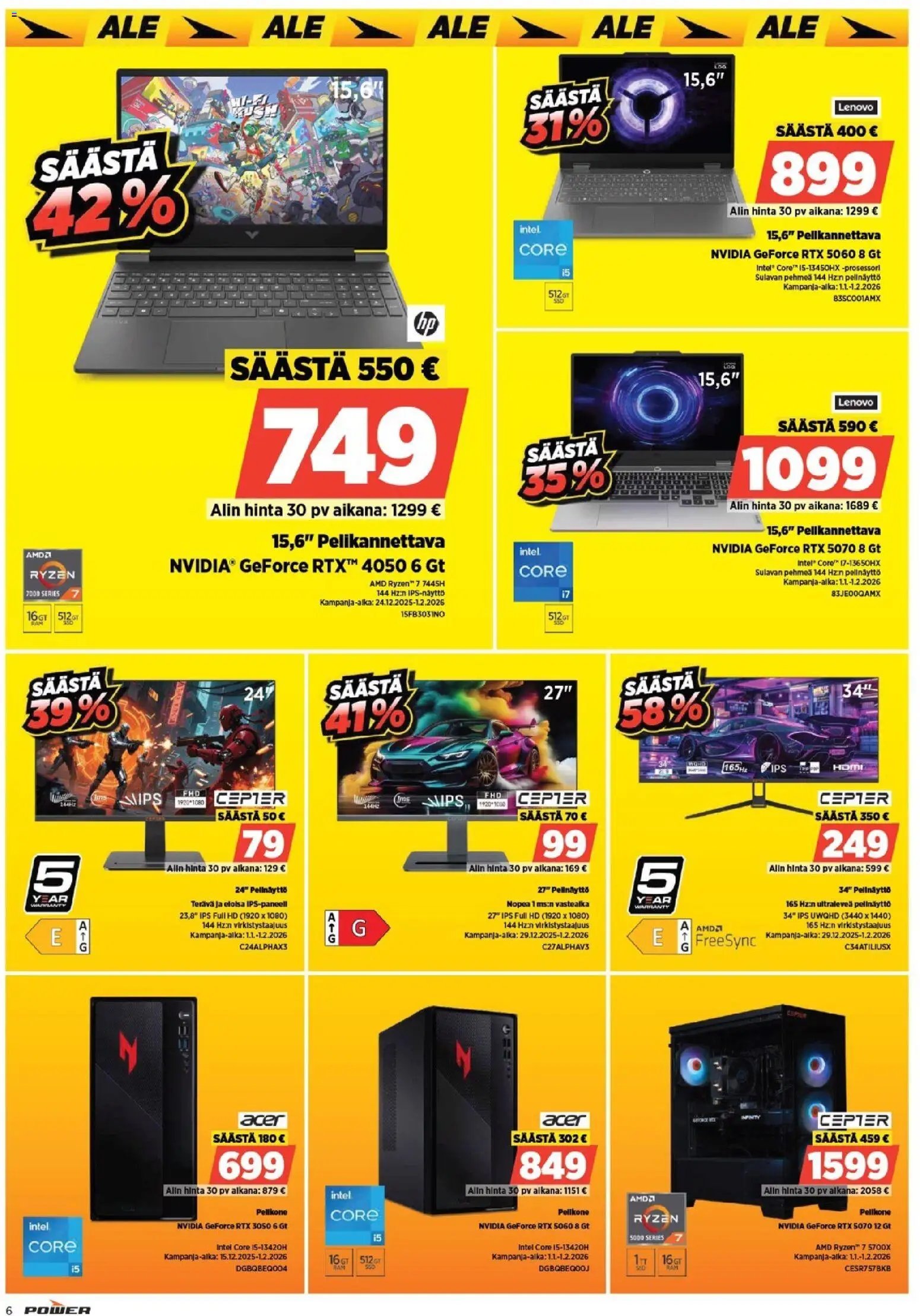 Power - POWER HINTAAN Viikon mainoslehti