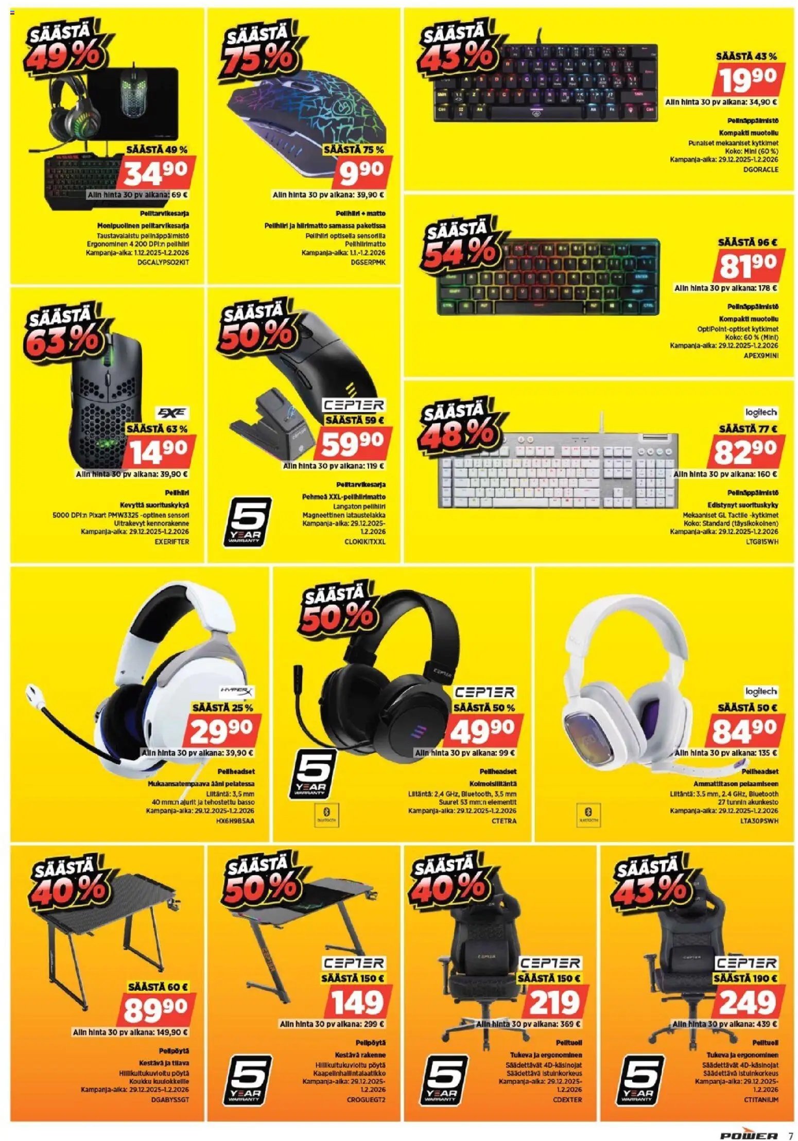 Power - POWER HINTAAN Viikon mainoslehti