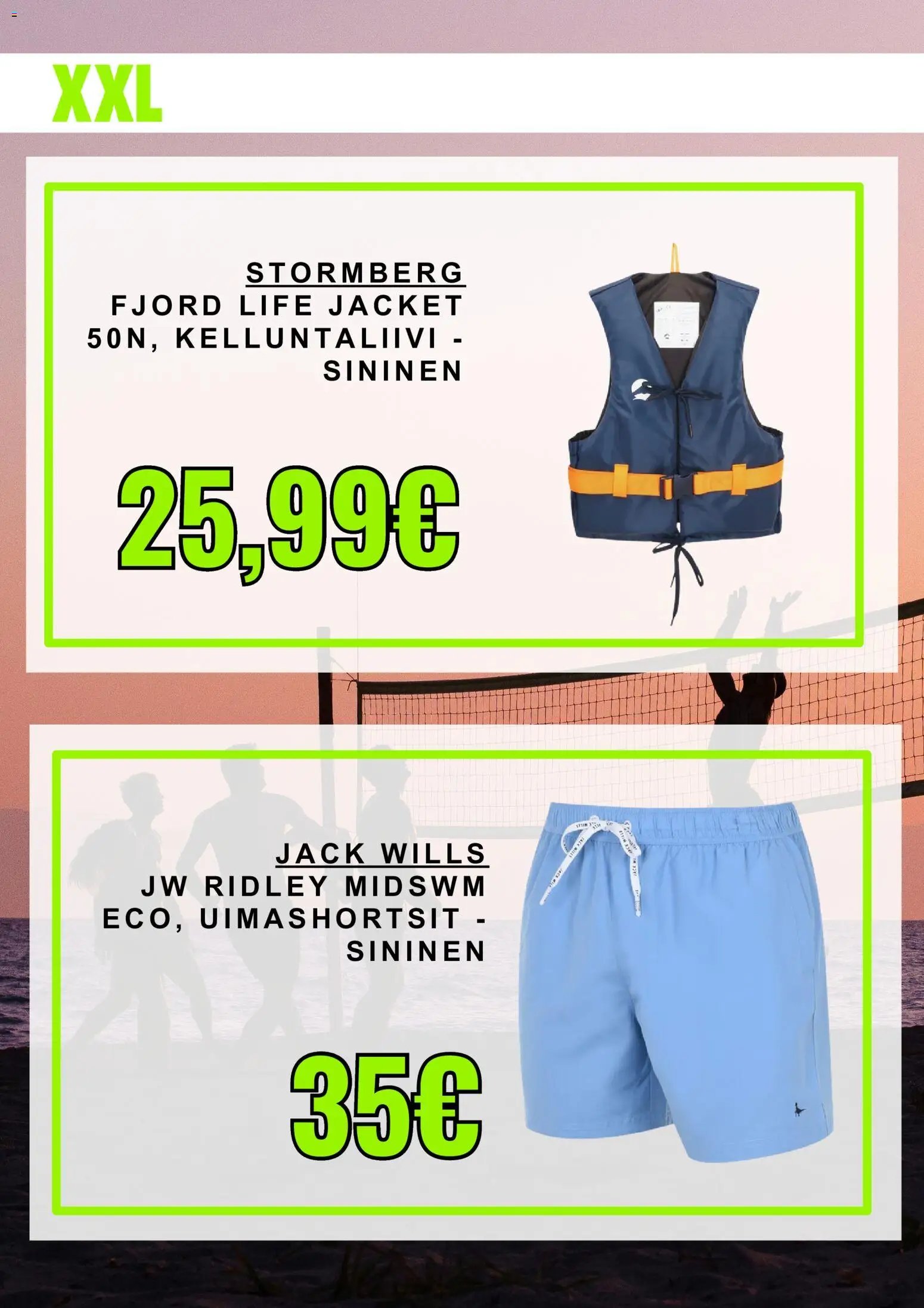 XXL tarjoukset