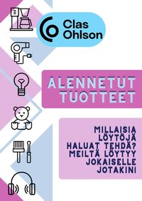 Clas Ohlson tarjoukset