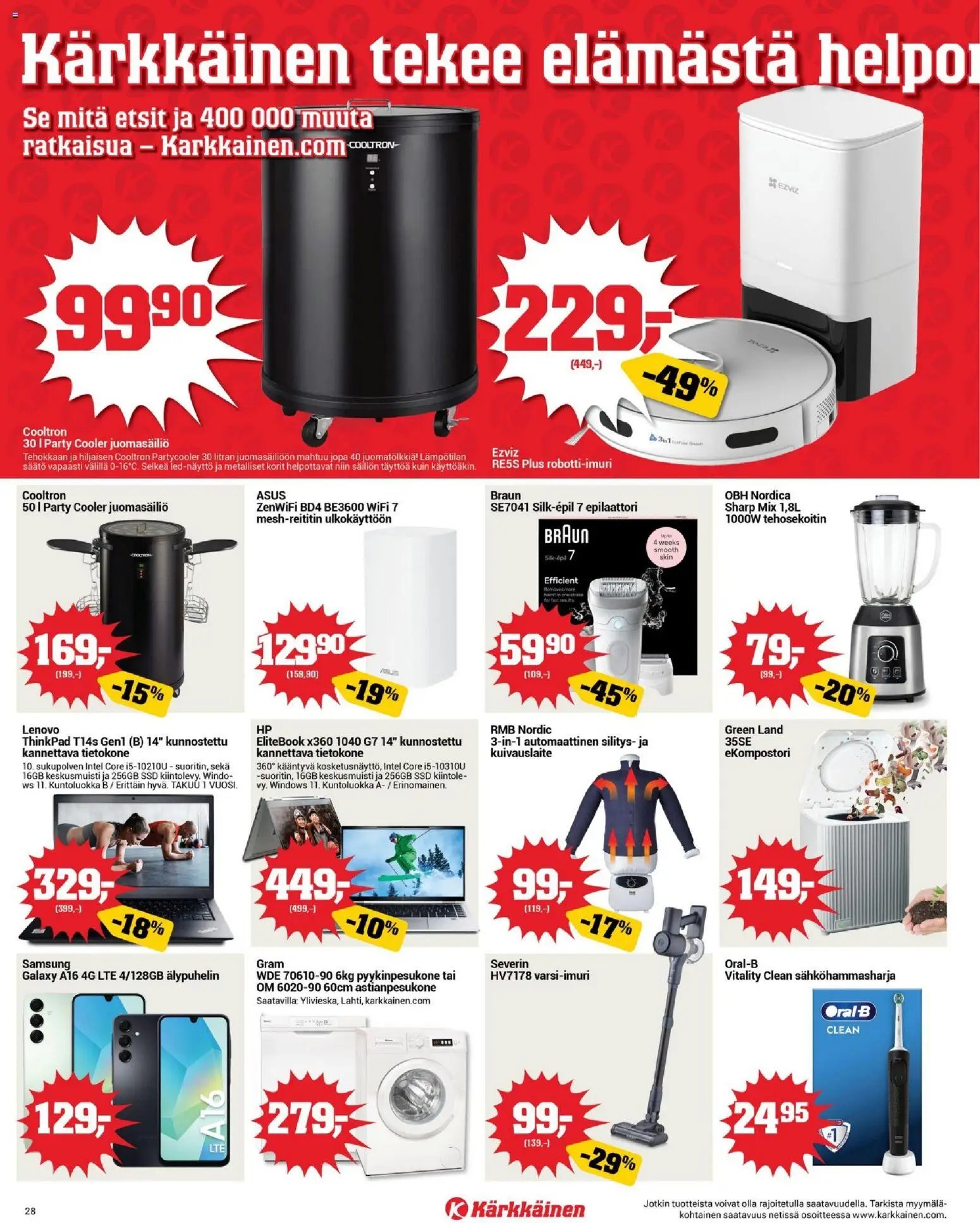 Kärkkäinen tarjoukset - Seinäjoen alue