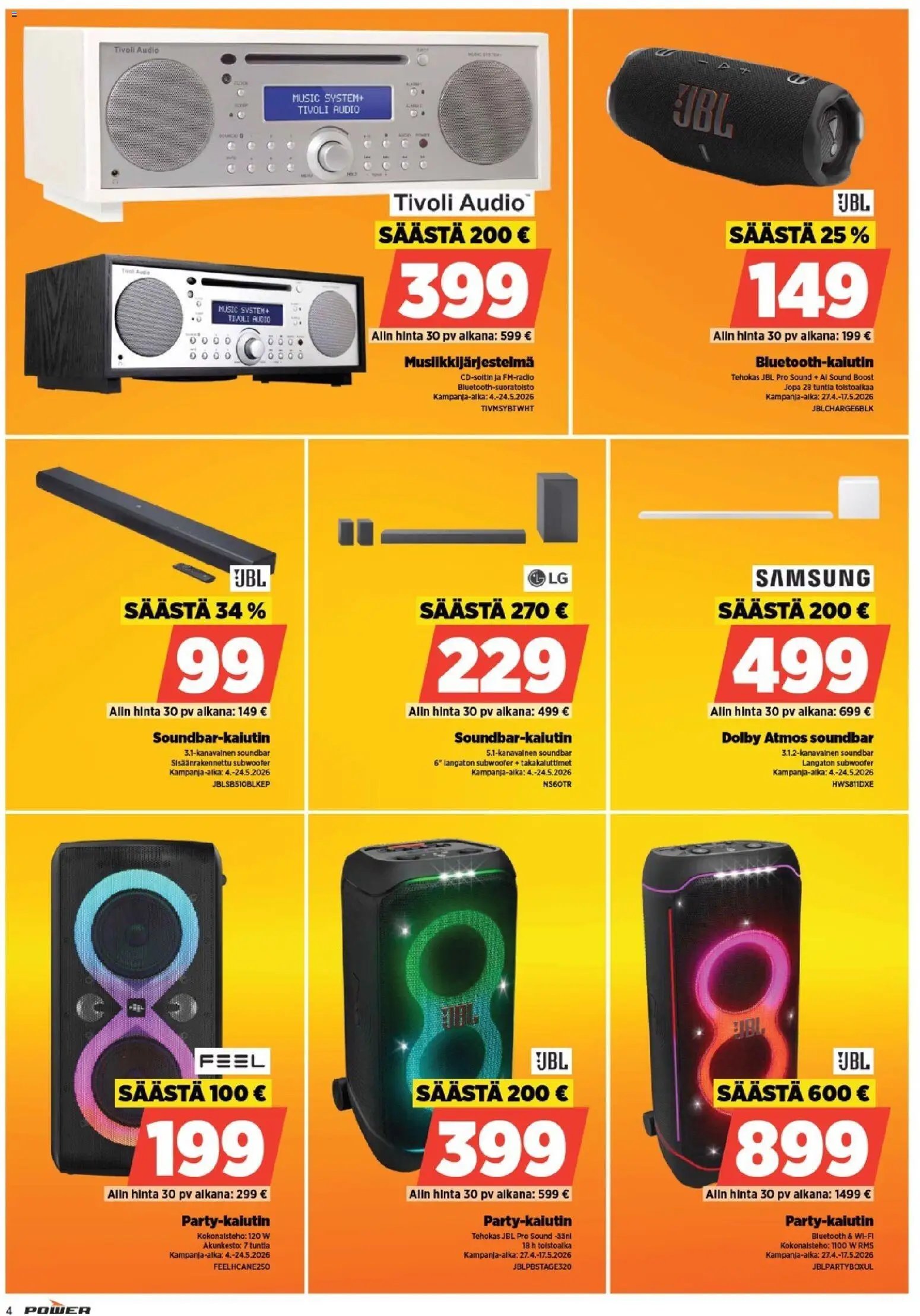 Power tarjoukset