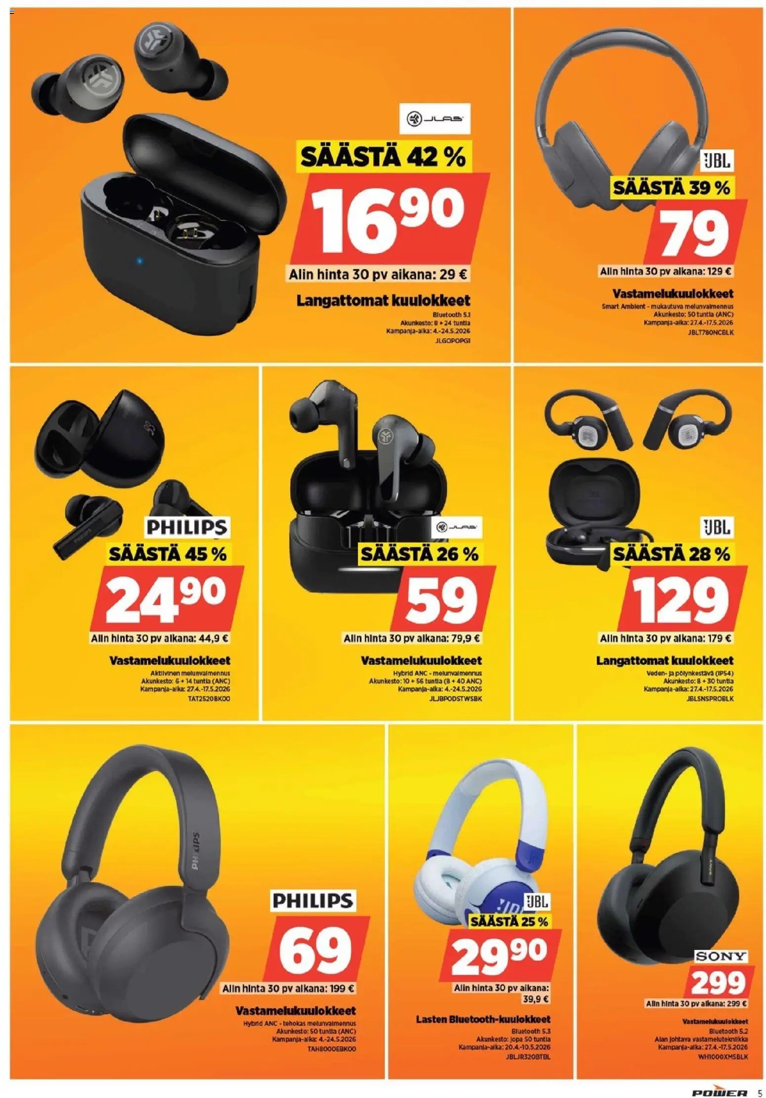 Power tarjoukset