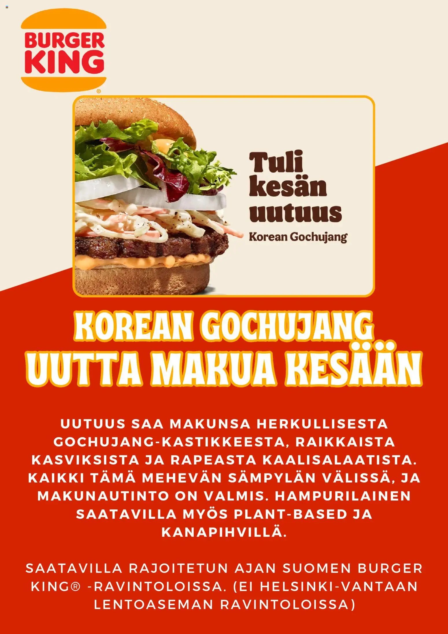 Burger King tarjoukset