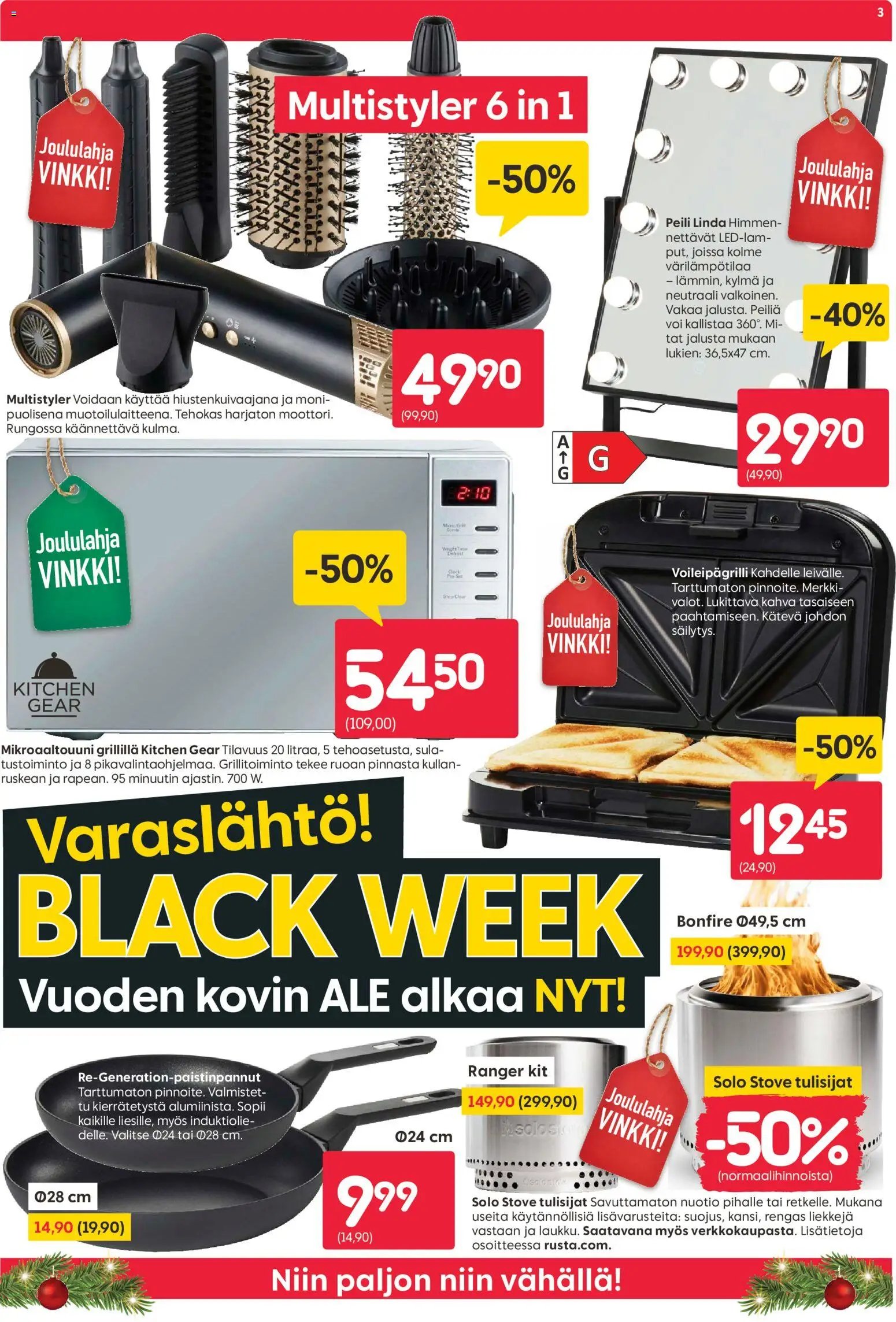 Rusta - Black Friday