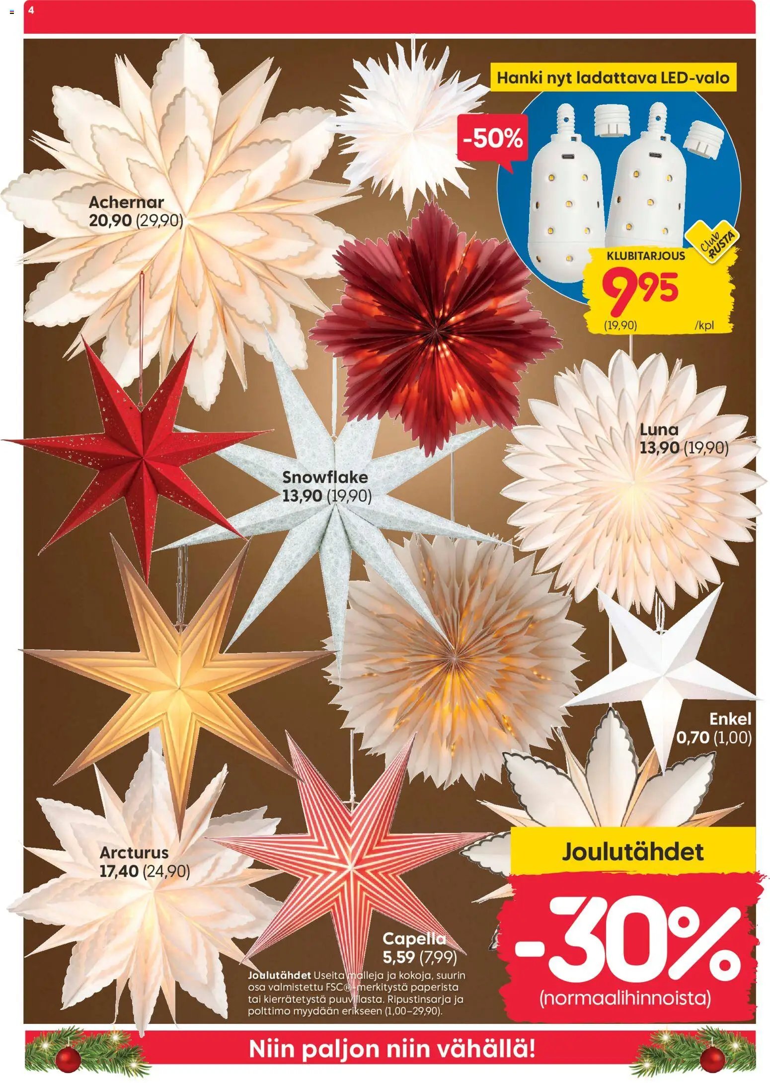 Rusta - Black Friday