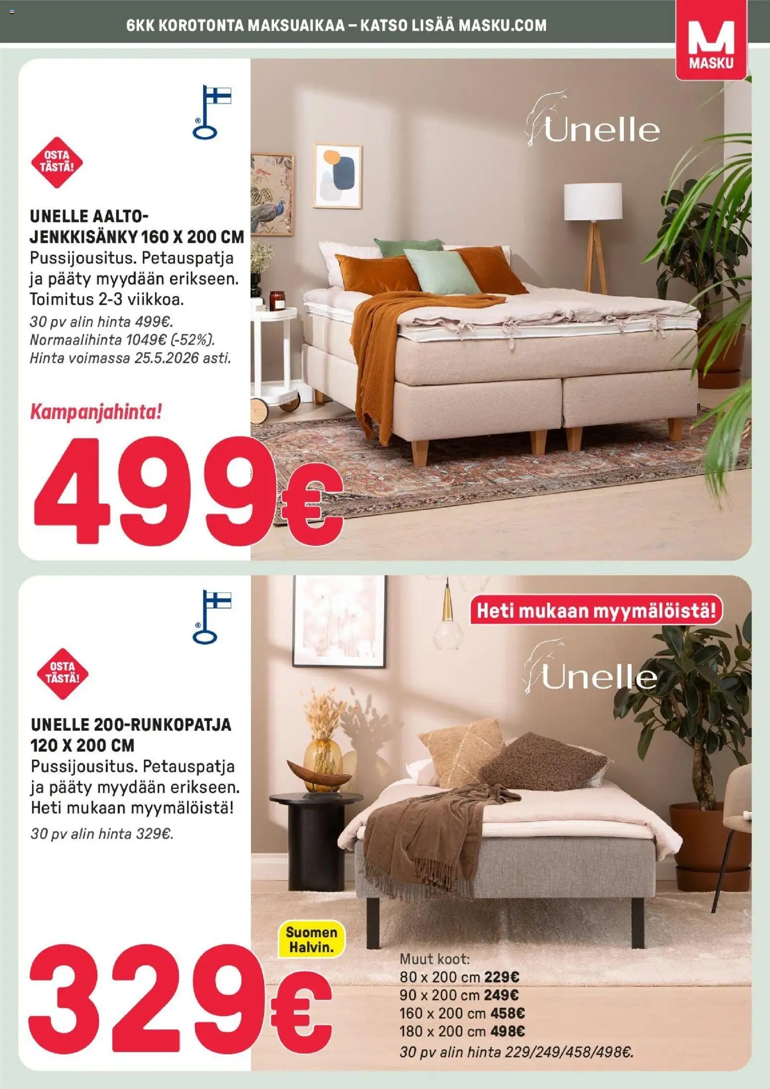Masku tarjoukset