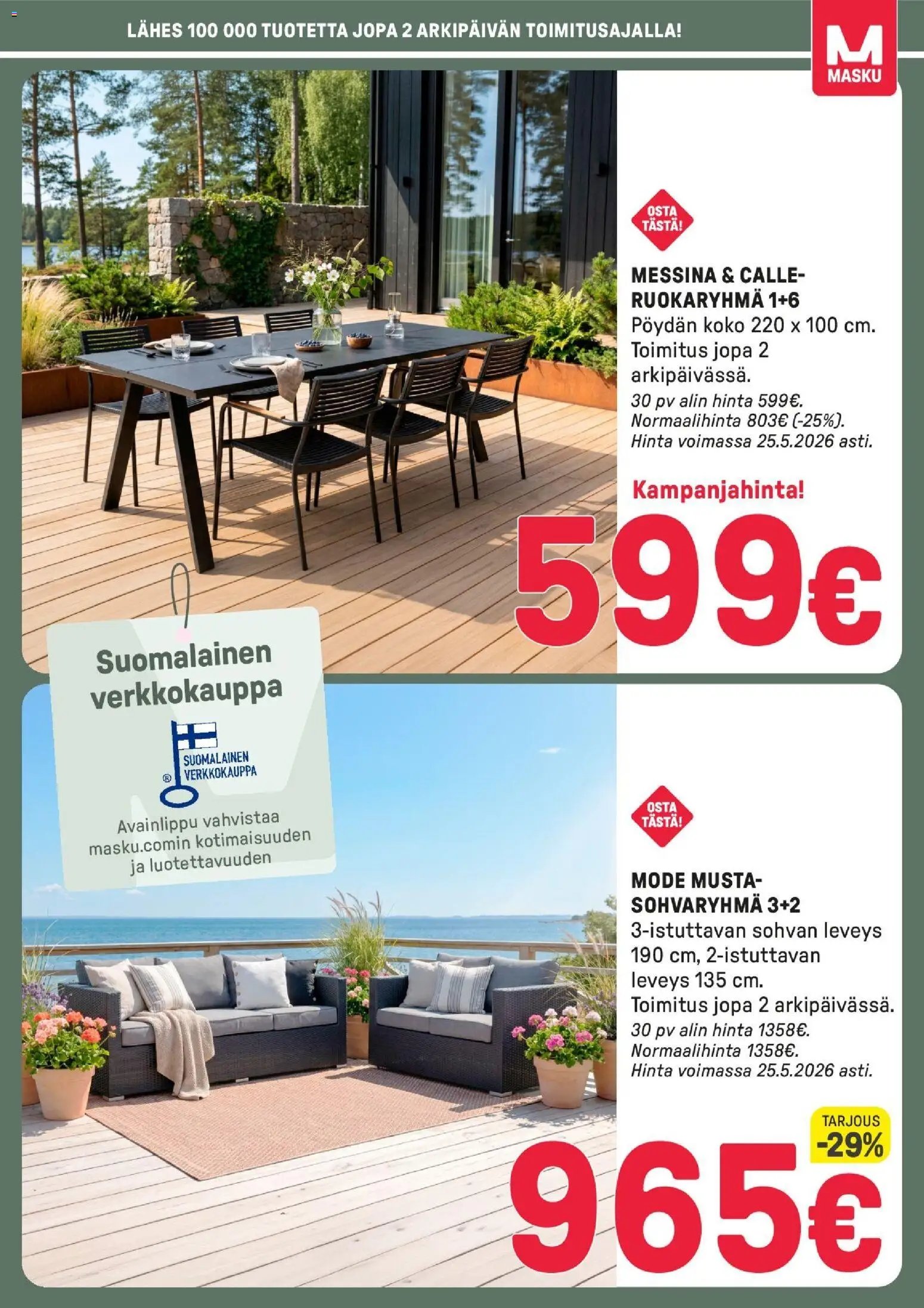 Masku tarjoukset