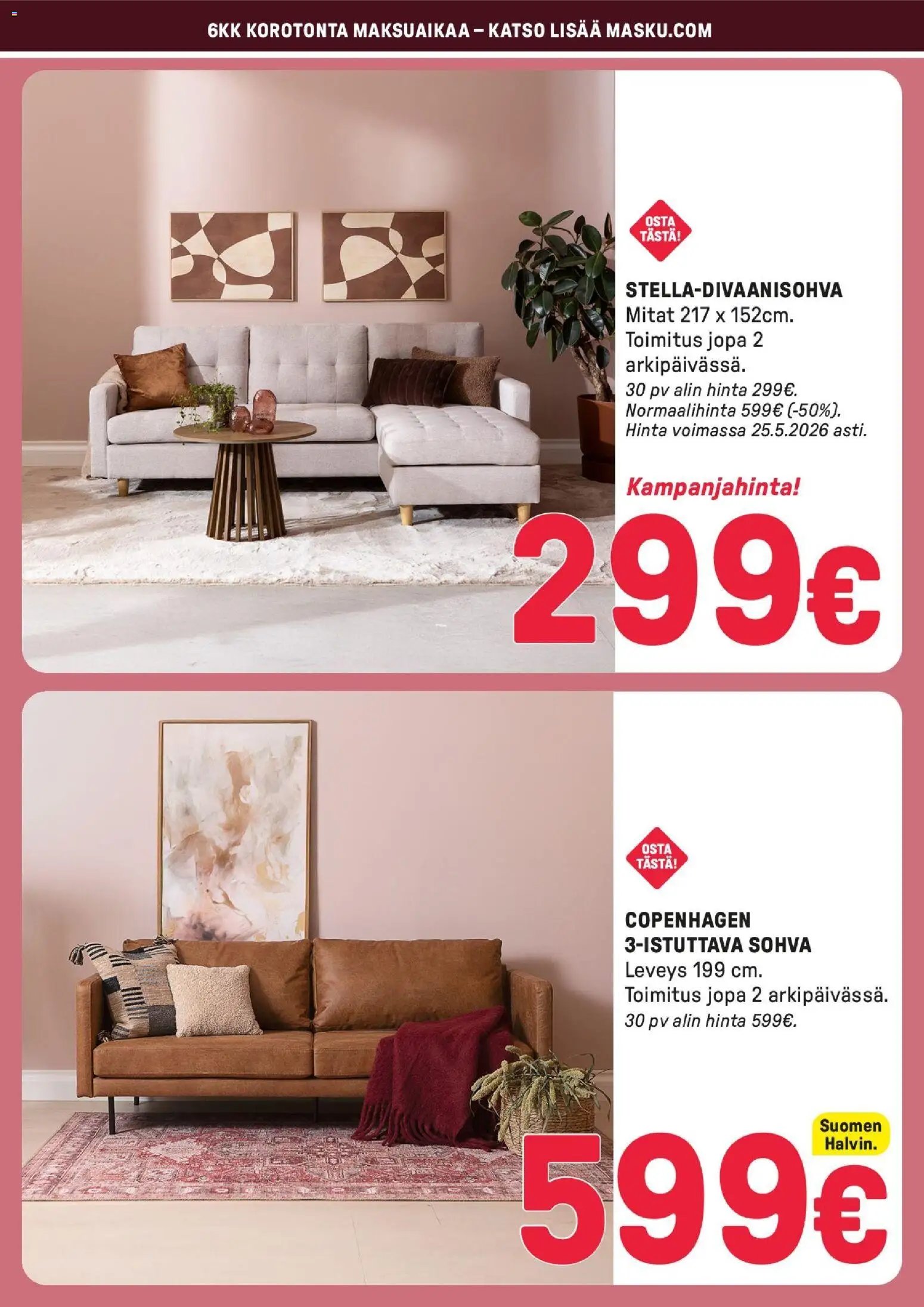 Masku tarjoukset