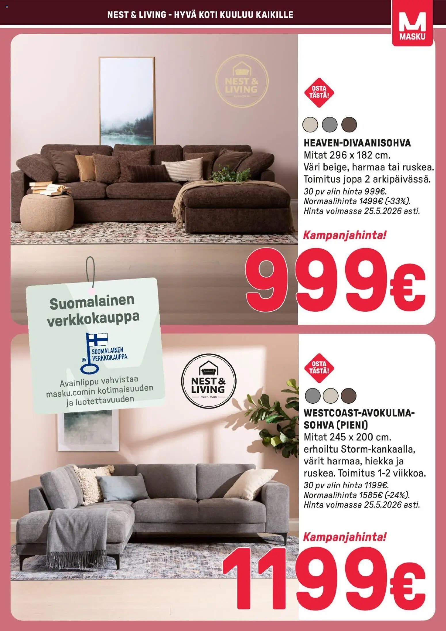 Masku tarjoukset