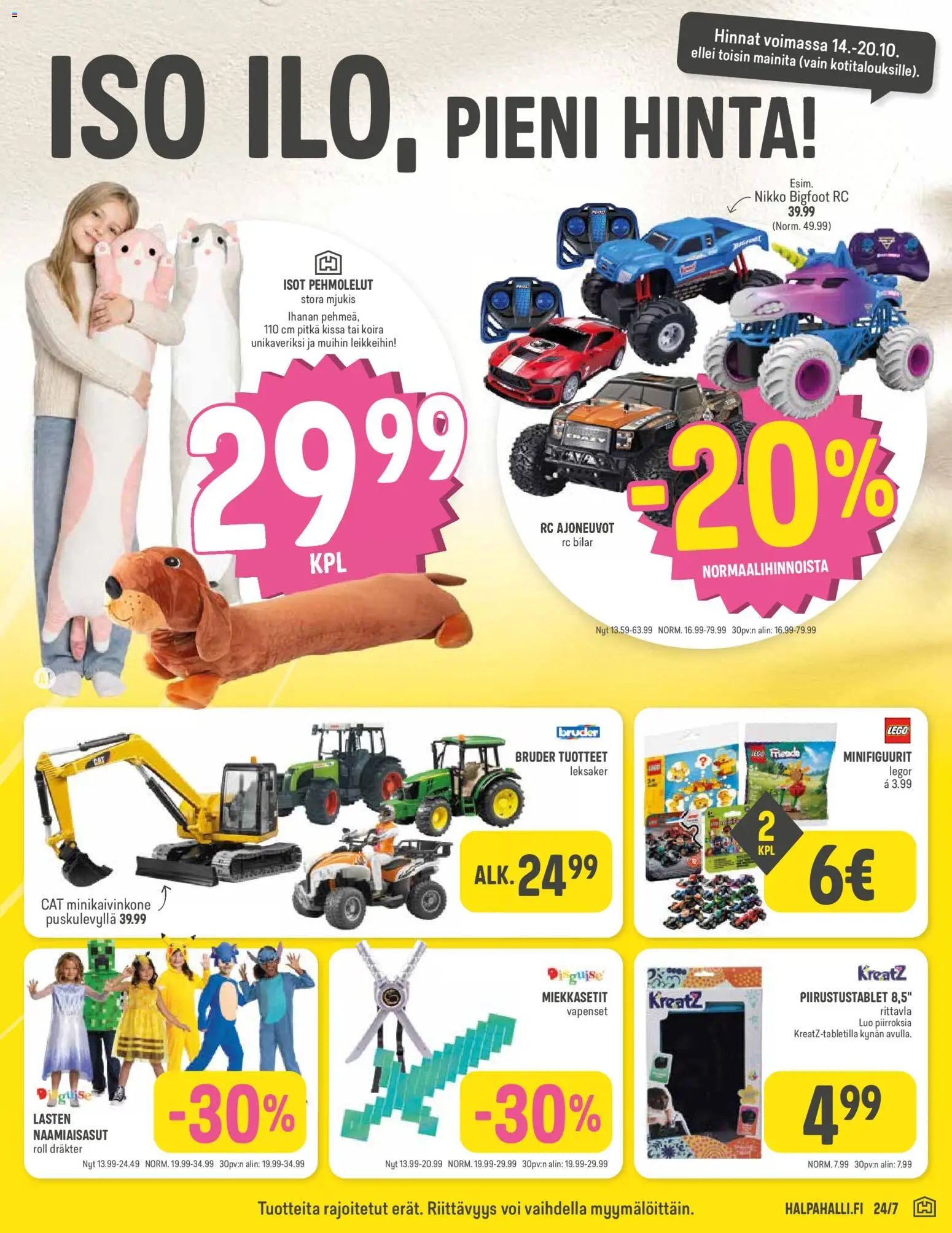 Halpa Halli tarjoukset