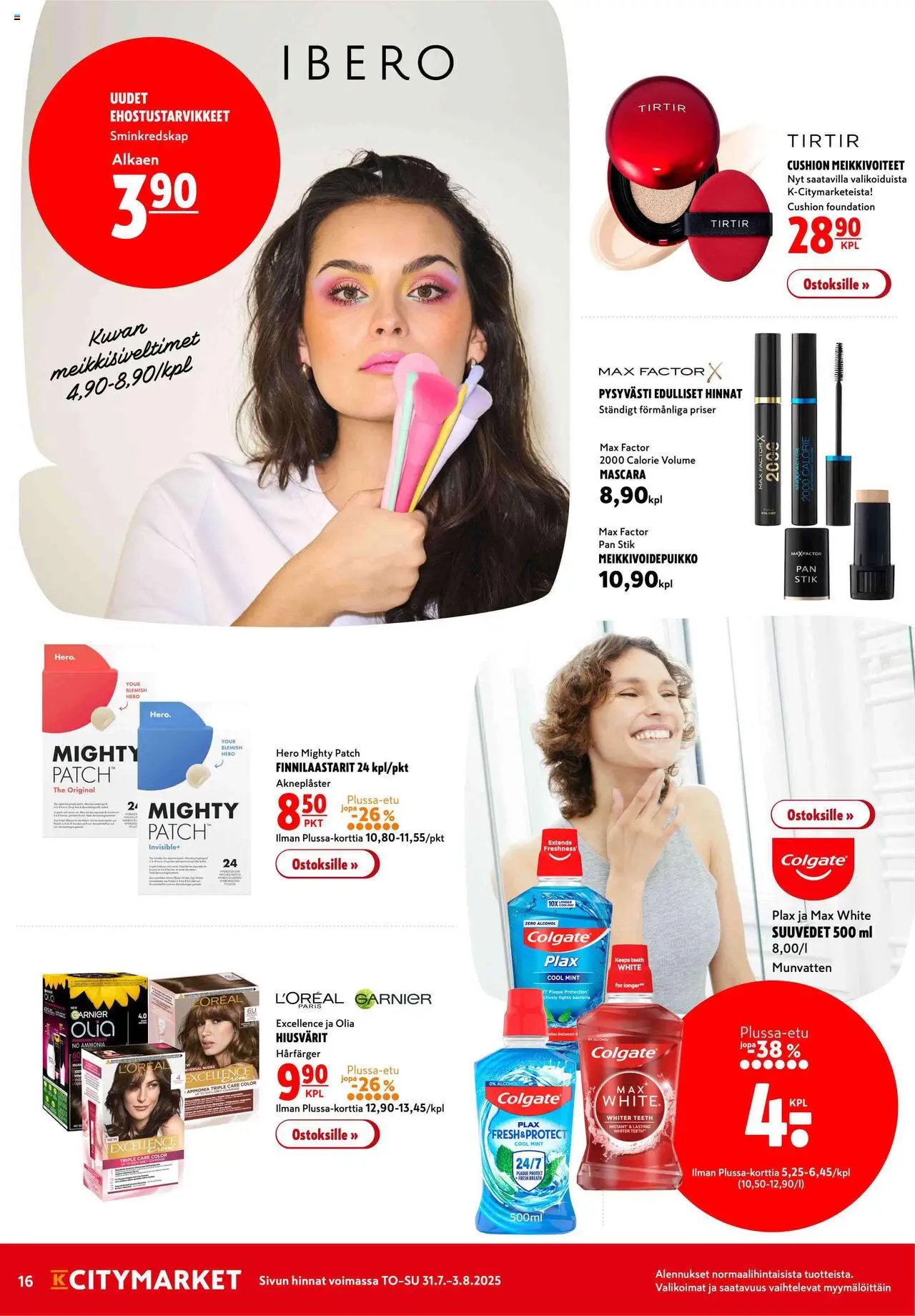 K-Citymarket tarjoukset (2025-07-31 - 2025-08-03)