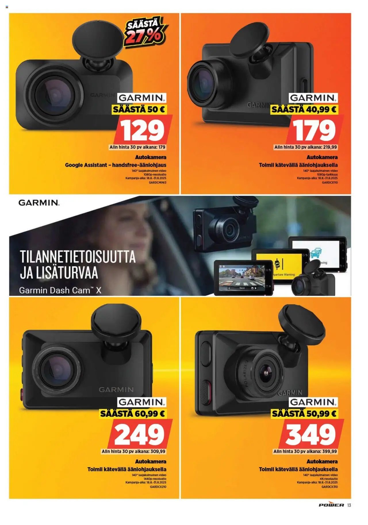 Power tarjoukset (2025-08-18 - 2025-08-31)