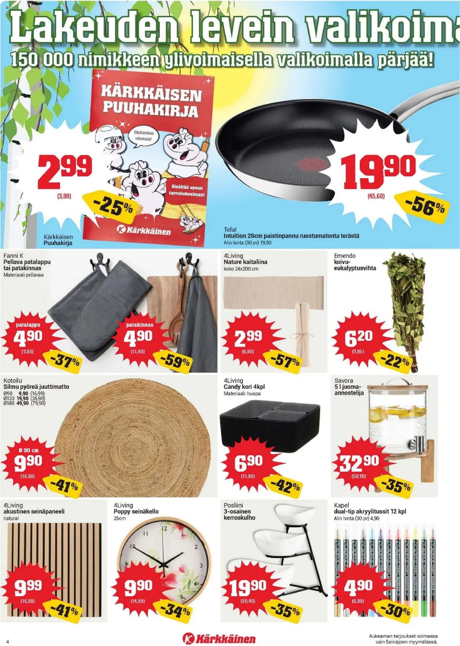 Kärkkäinen tarjoukset - Seinäjoen alue