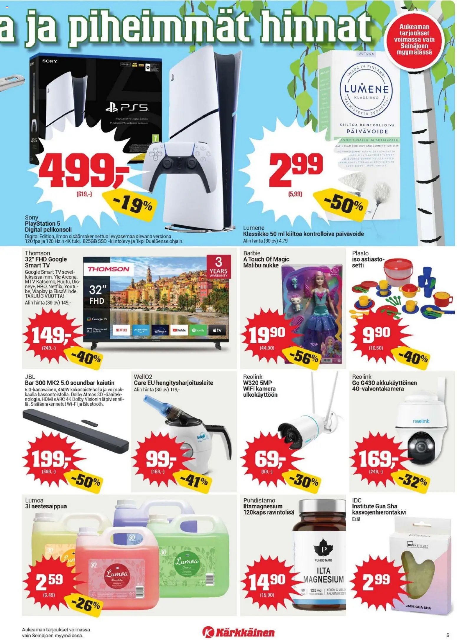 Kärkkäinen tarjoukset - Seinäjoen alue