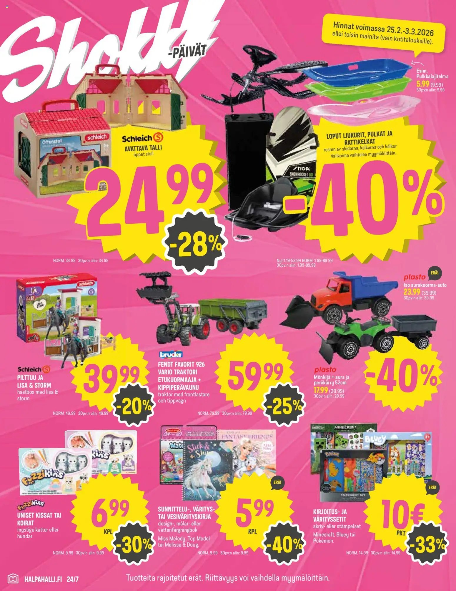 Halpa Halli tarjoukset