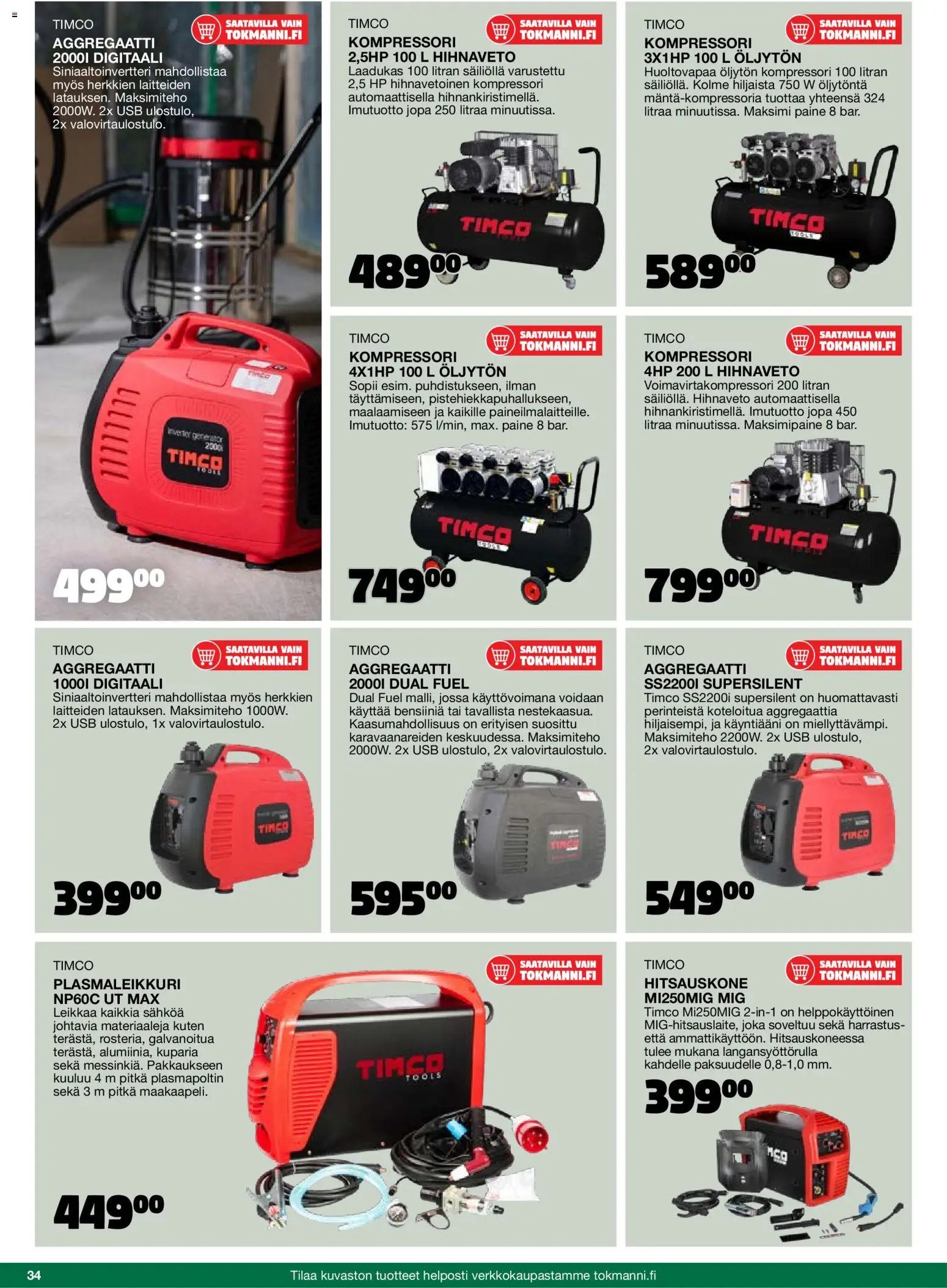 Tokmanni - 2025 Työkalukuvasto