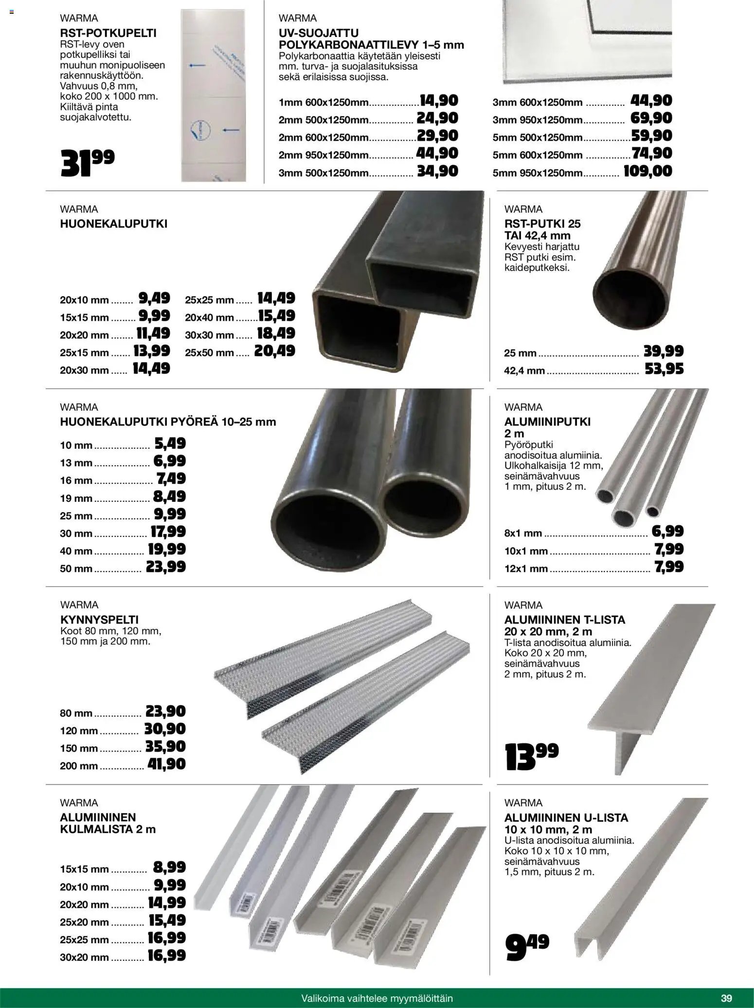 Tokmanni - 2025 Työkalukuvasto