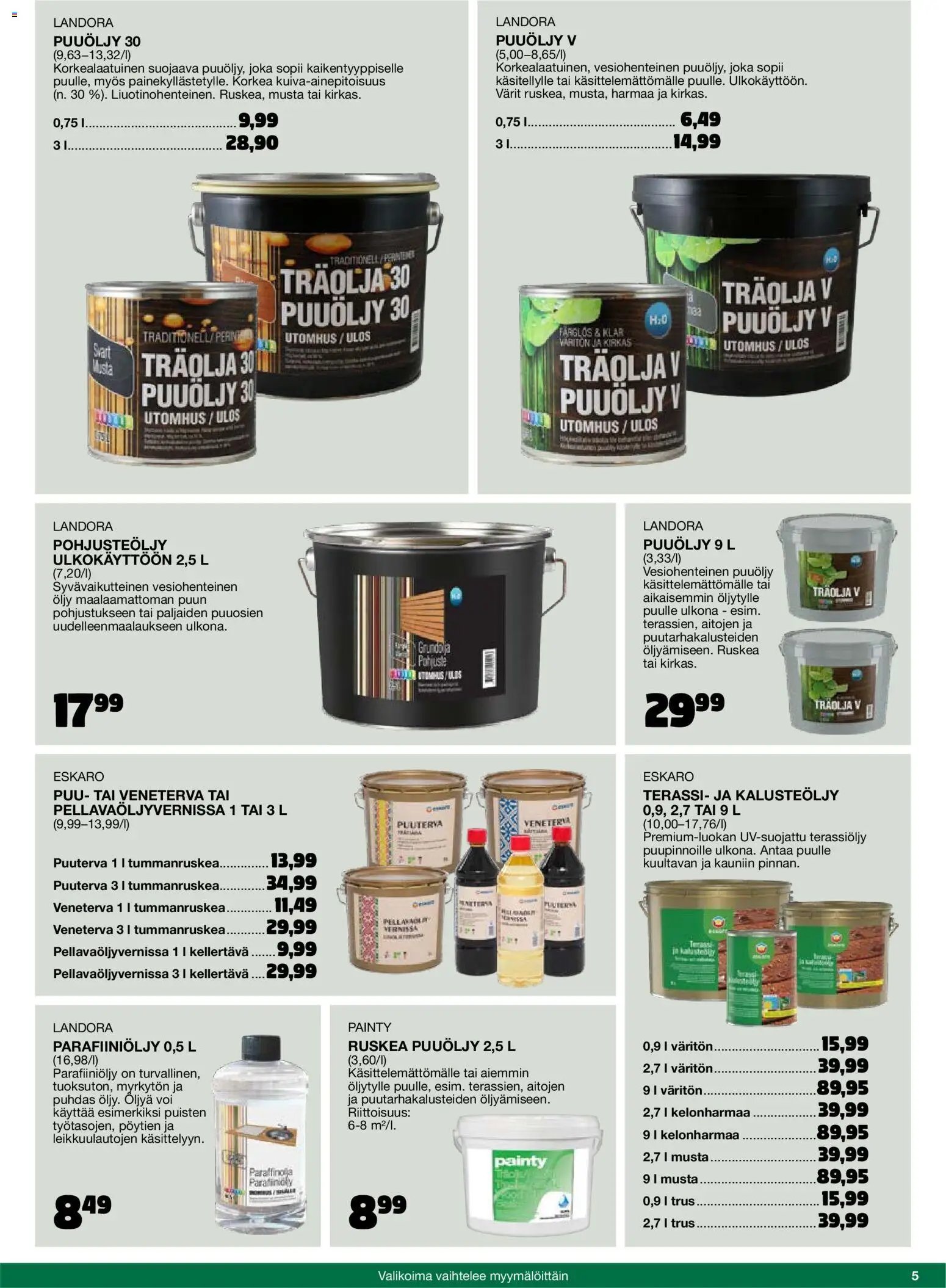 Tokmanni - 2025 Työkalukuvasto