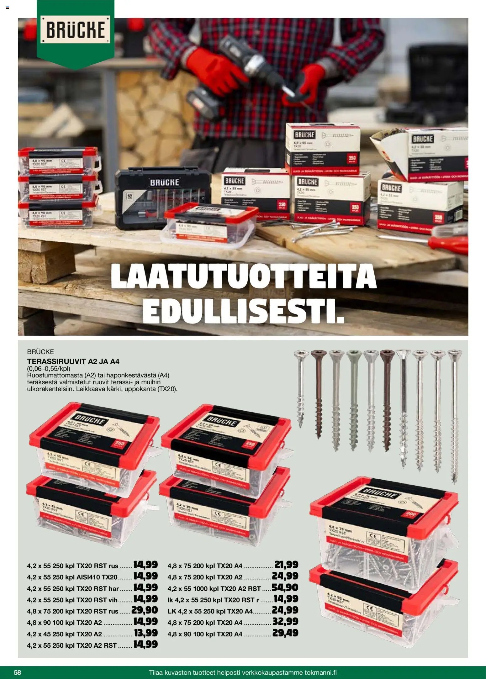 Tokmanni - 2025 Työkalukuvasto