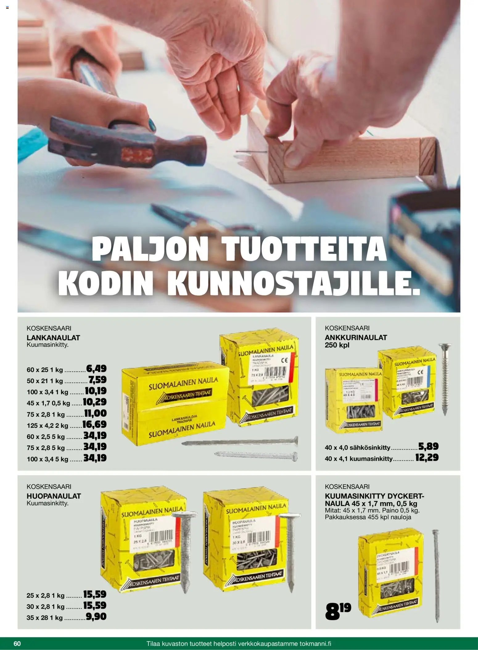 Tokmanni - 2025 Työkalukuvasto