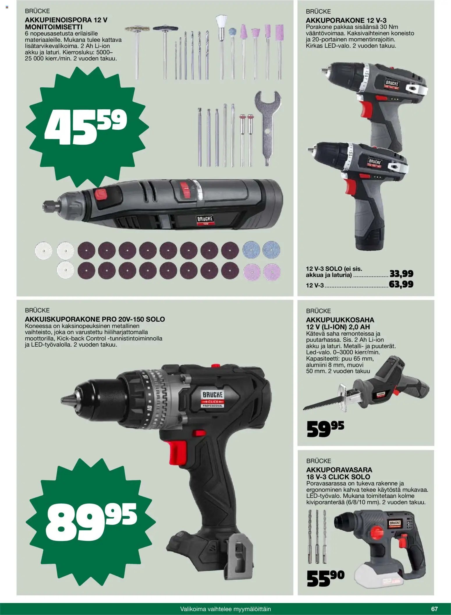 Tokmanni - 2025 Työkalukuvasto