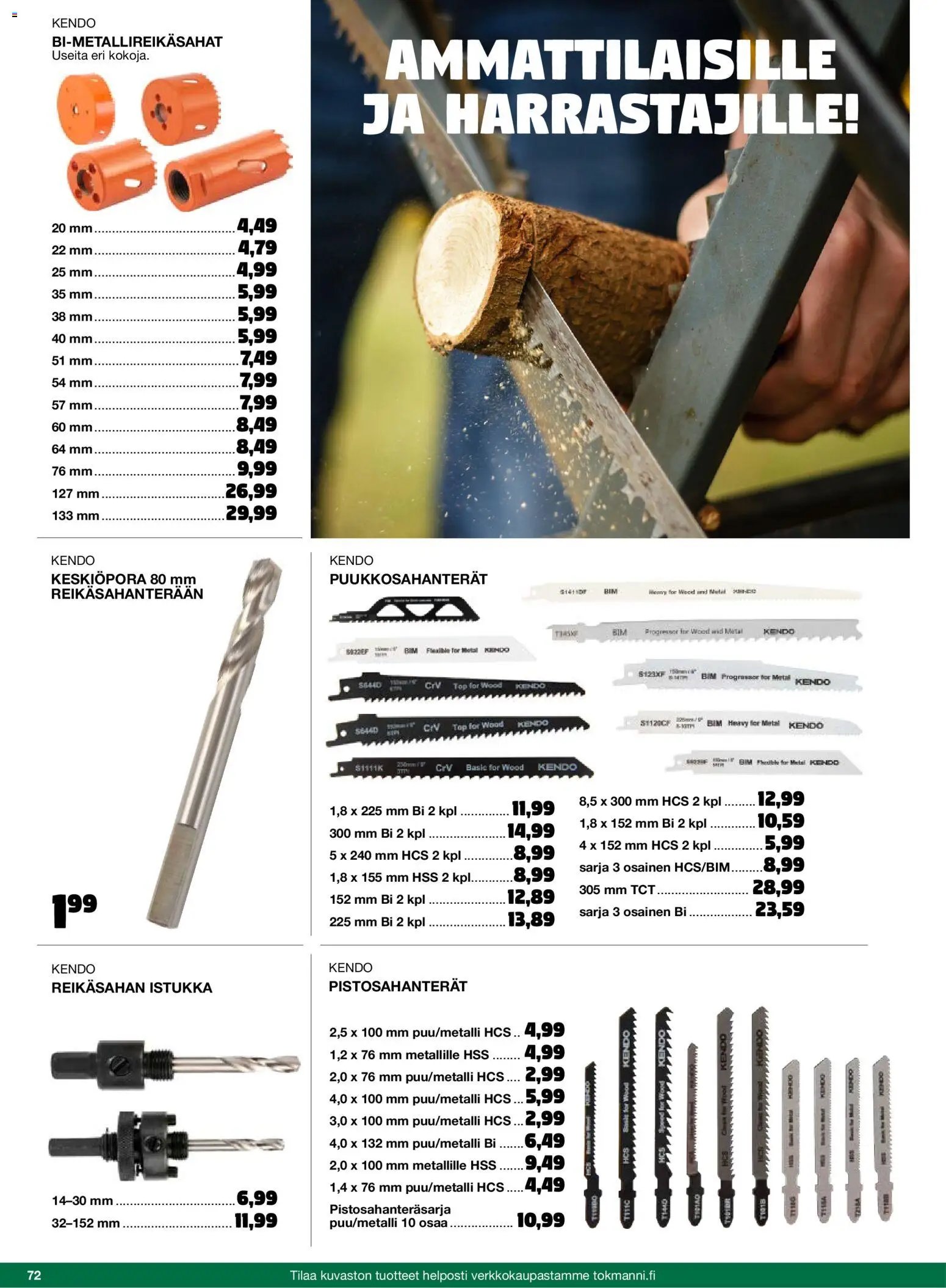 Tokmanni - 2025 Työkalukuvasto