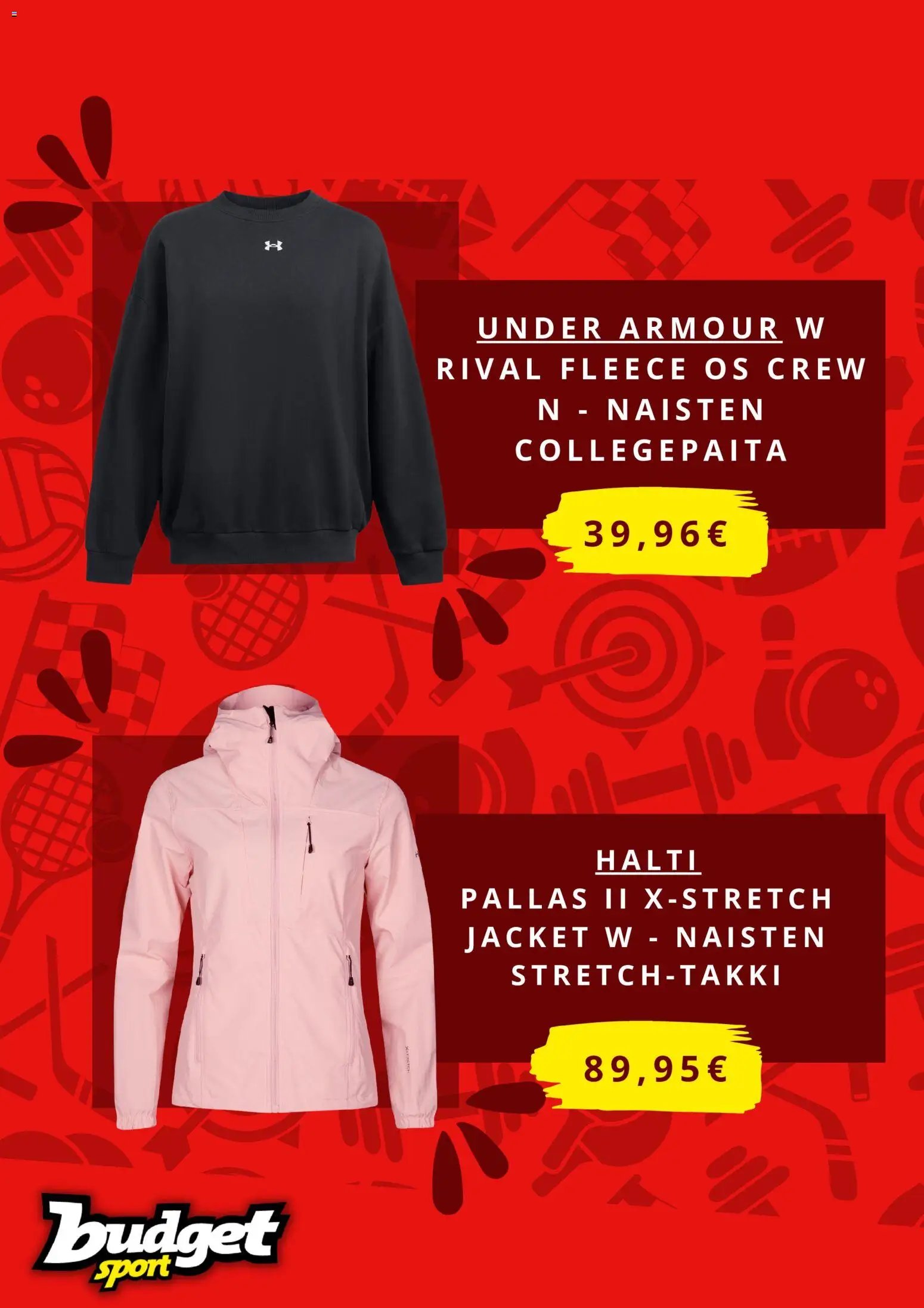 Budget Sport tarjoukset