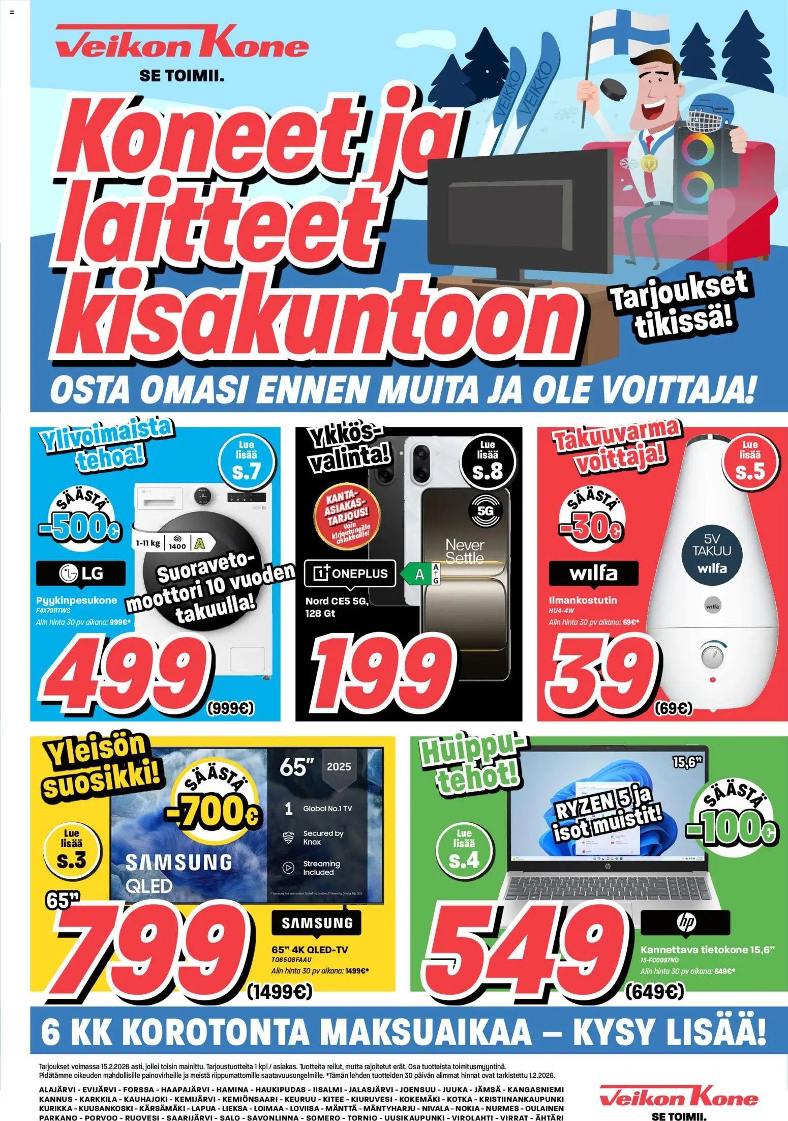 Veikon Kone tarjoukset